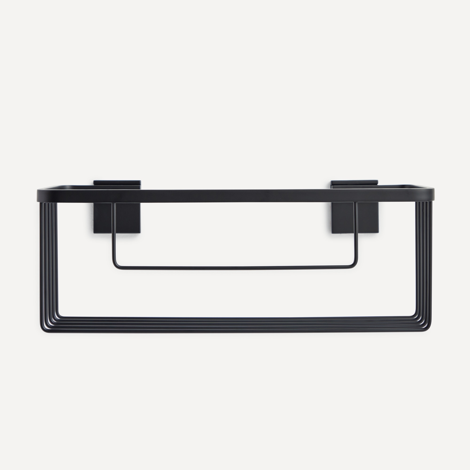 Jabonera de rejilla Rubik Roca - Negro Negro-2