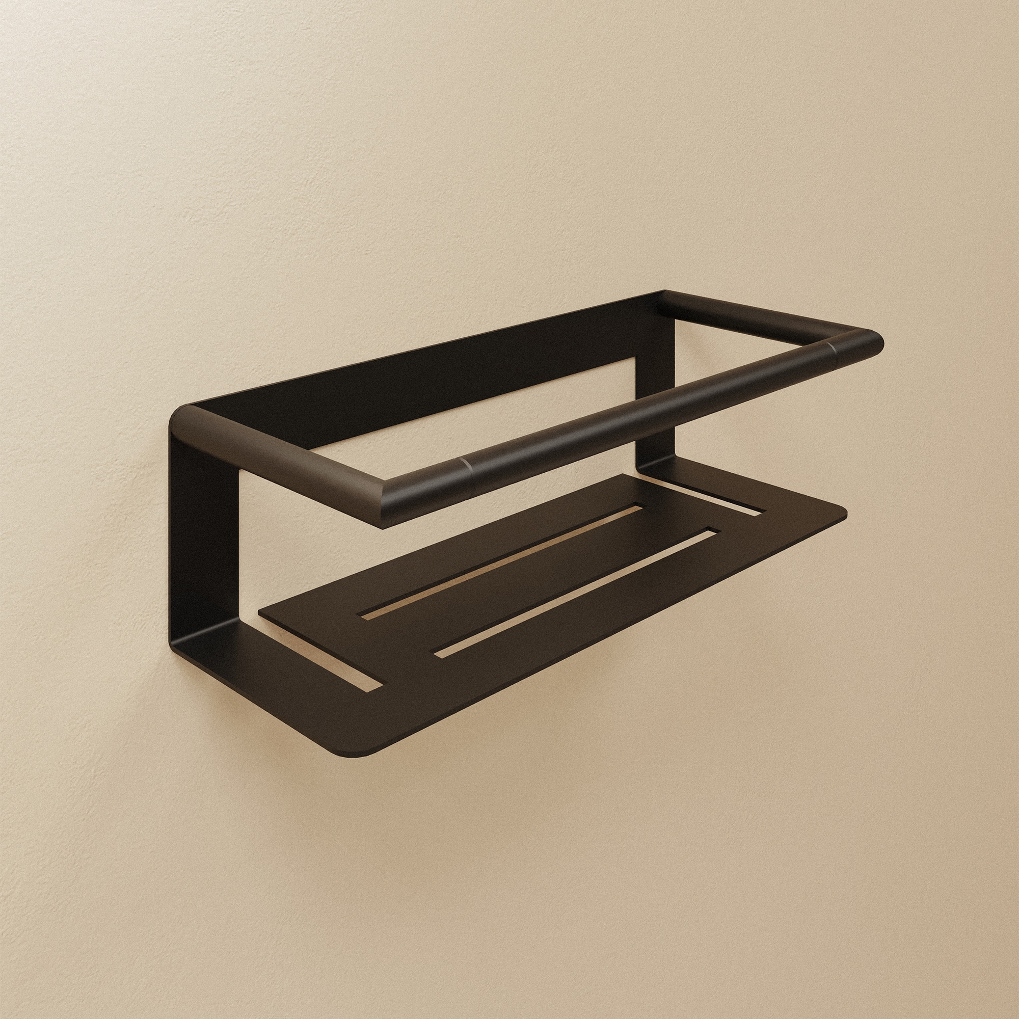 Imagen 0 de Jabonera de ducha Micra Cosmic Negro