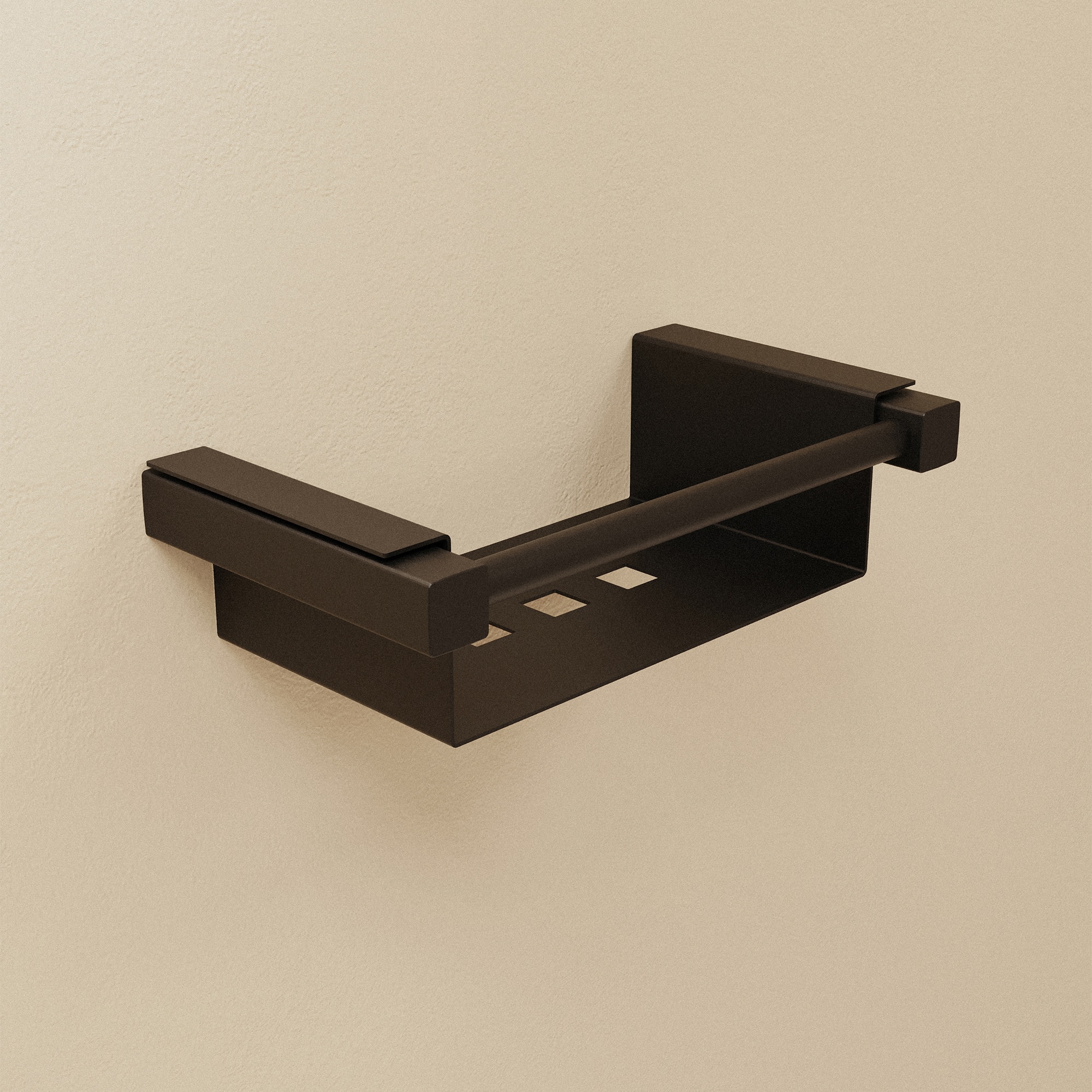 Imagen 0 de Jabonera de ducha Metric Cosmic Negro