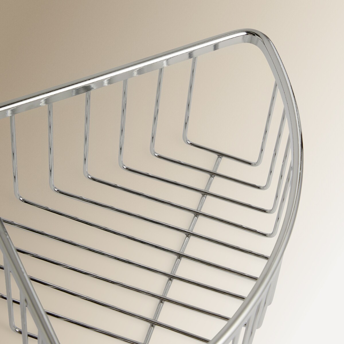 Canto de Grelha para Duche Zaid Cromado-2