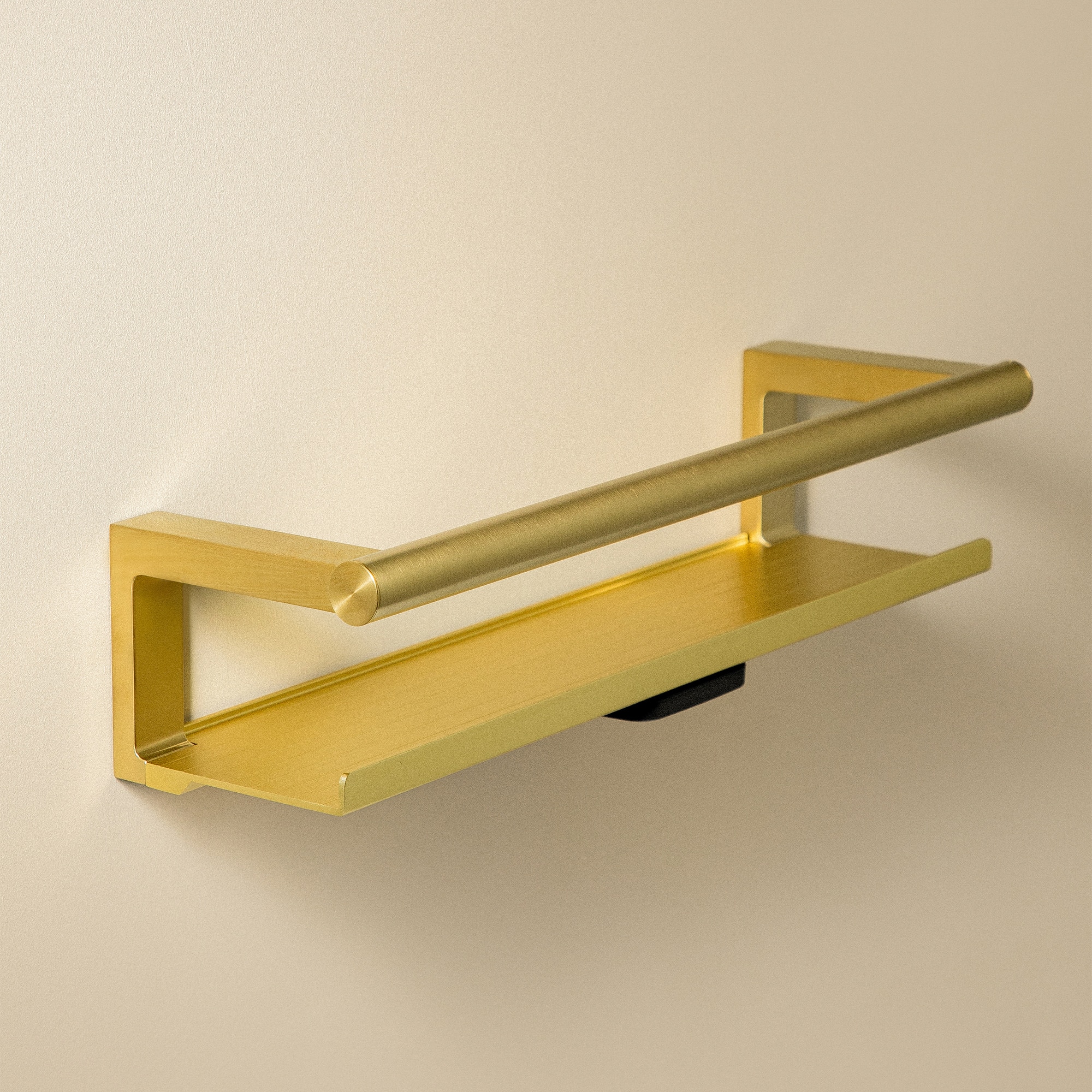 Jabonera de ducha con limpiacristales Architect S+ Cosmic - Oro cepillado Oro cepillado-1