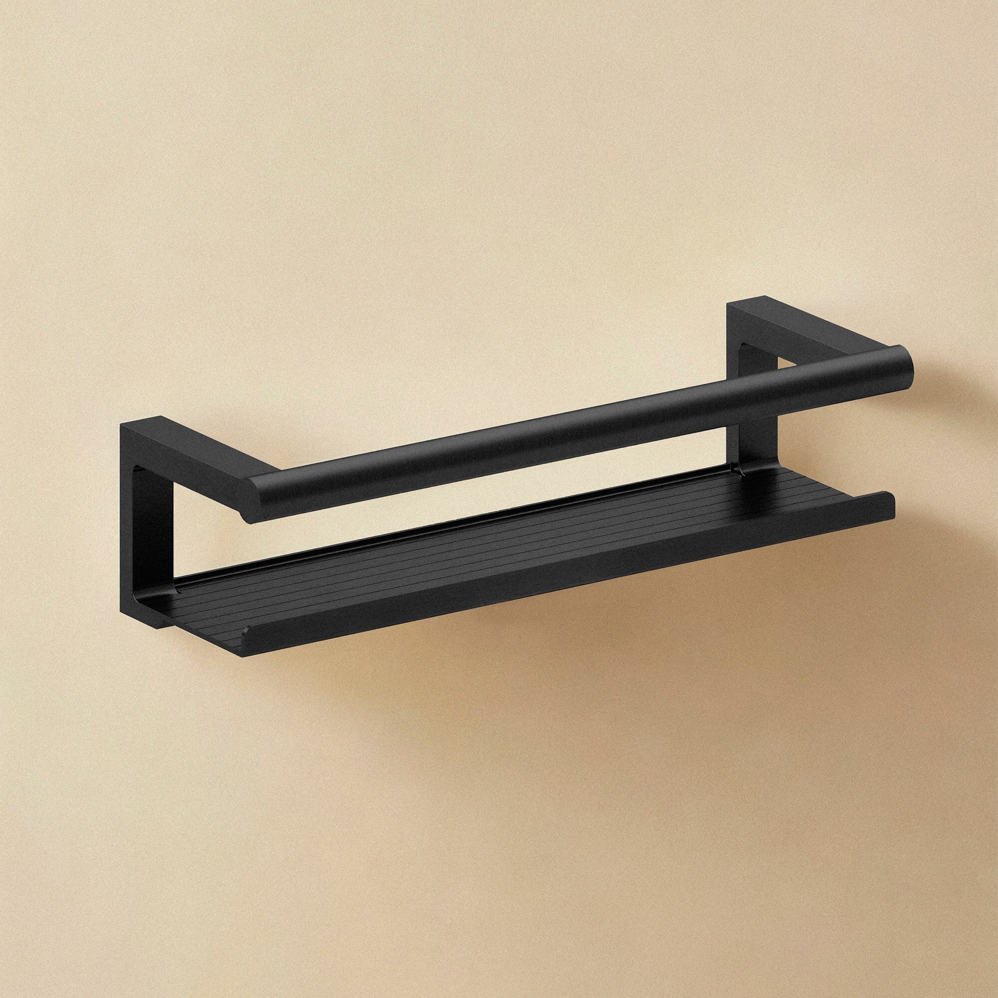 Jabonera de ducha Architect S+ Cosmic - Negro cepillado Negro cepillado-1