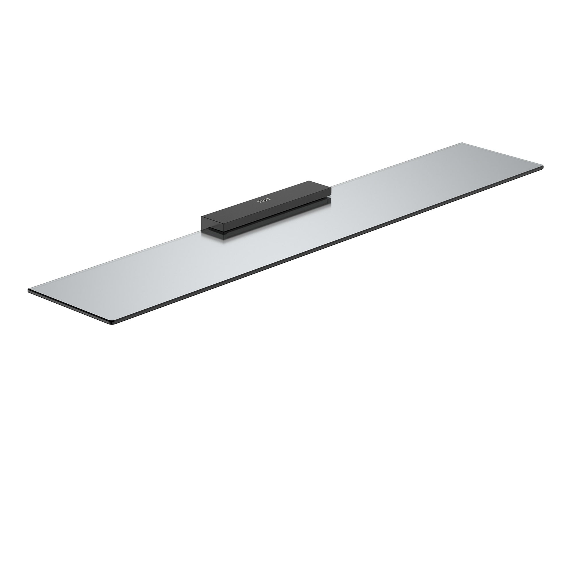 Repisa de baño Hotels Round Roca - Negro mate 62 cm Negro mate-1