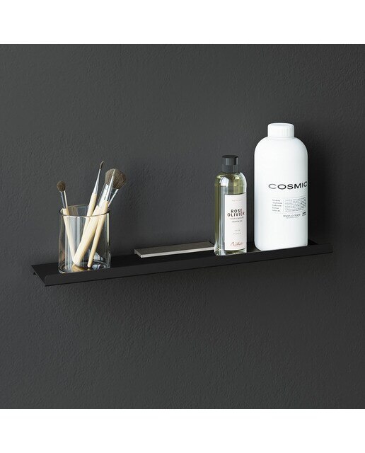 Estante de baño Architect S+ Cosmic - Negro / Acero Negro / Acero-2