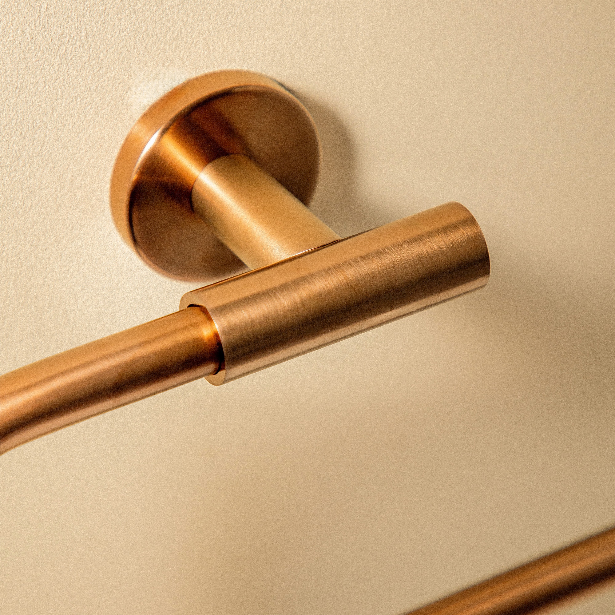 Imagen 4 de Toallero de aro Architect S+ Cosmic - Cobre cepillado Cobre cepillado