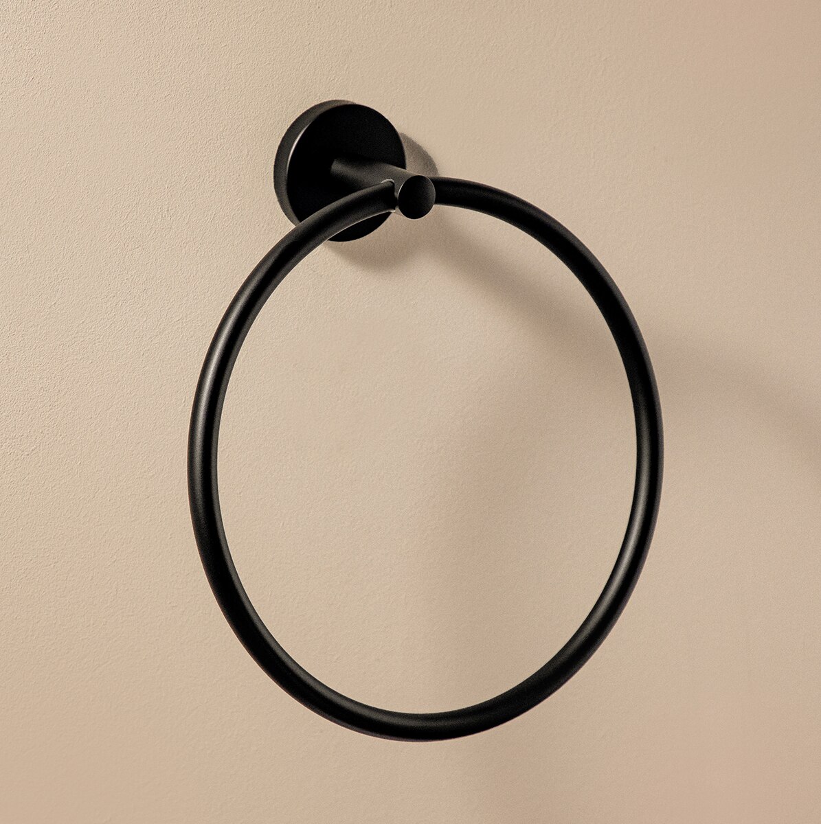 Toallero de aro Start Cosmic - Negro mate Negro mate-1
