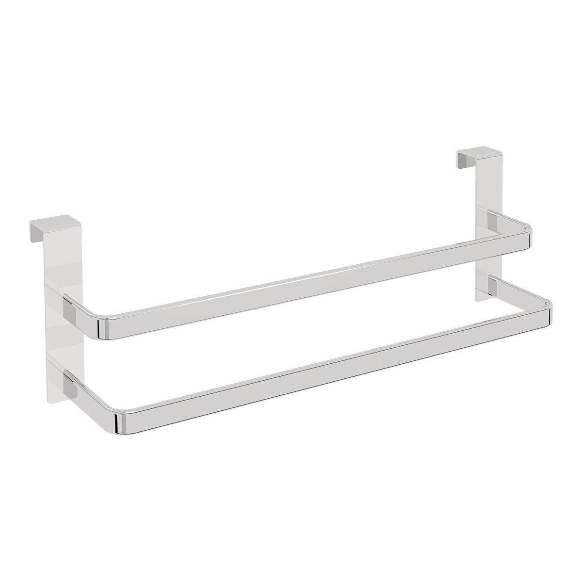 Beltrán - Toallero con 2 barras para colgar en mueble con gancho corto Beltrán.