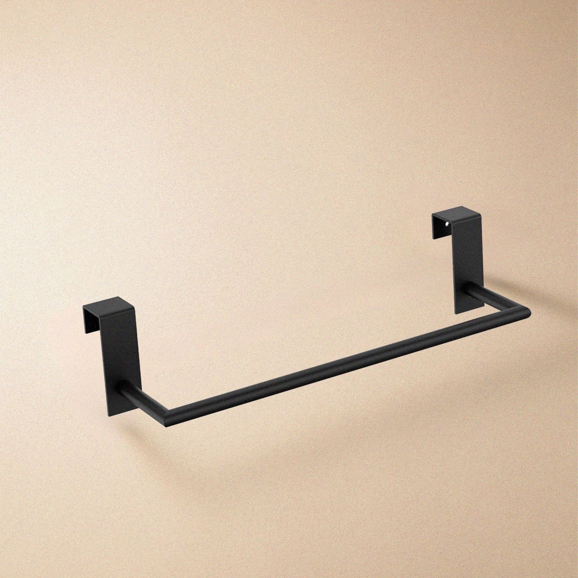 Imagen 0 de Toallero para puerta Stick Cosmic Negro