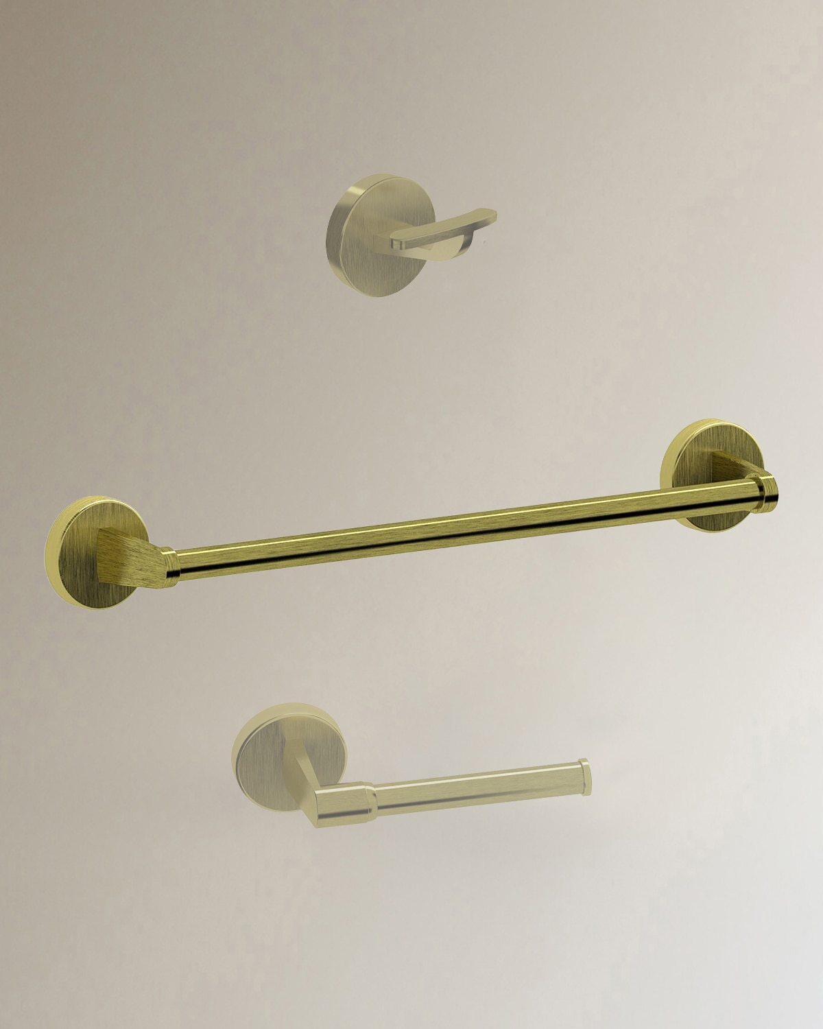 Toallero de barra Paros El Corte Inglés - Oro viejo 45 cm Oro viejo-2
