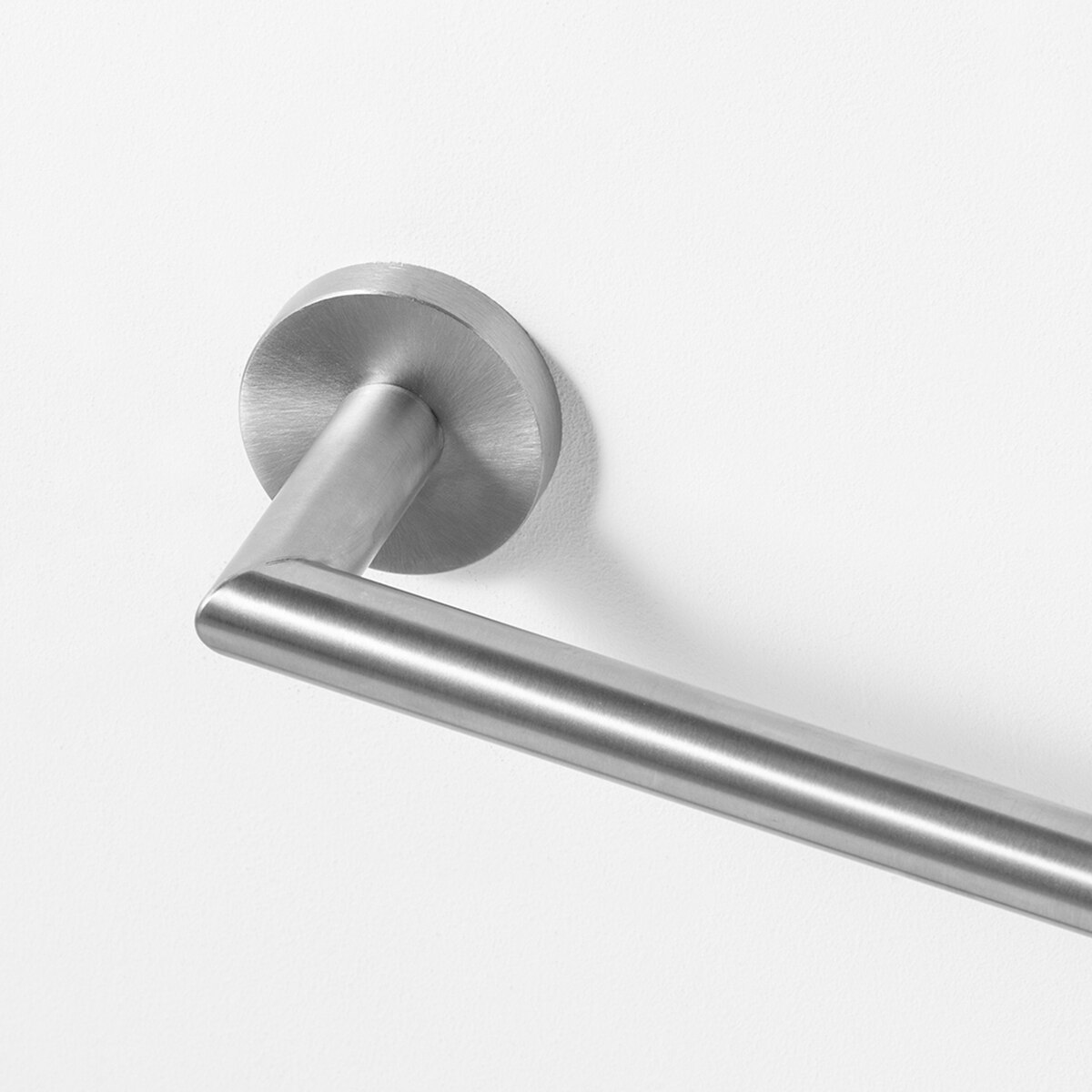 Toallero de barra para lavabo Keros El Corte Inglés - Acero cepillado 35 cm Acero cepillado-3