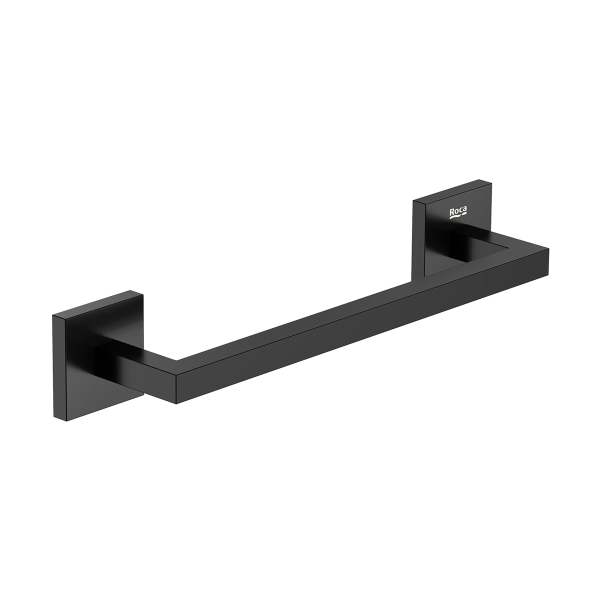 Toallero de barra Hotels Square Roca - Negro mate 30 cm Negro mate-1