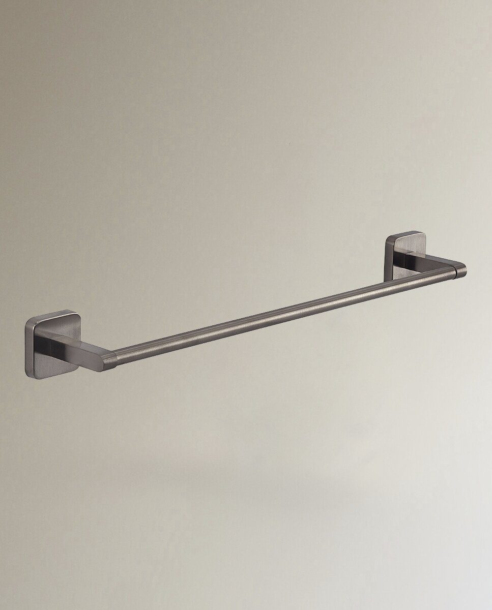 Toallero de barra Tasos - Gun metal 45 cm Gun metal-1