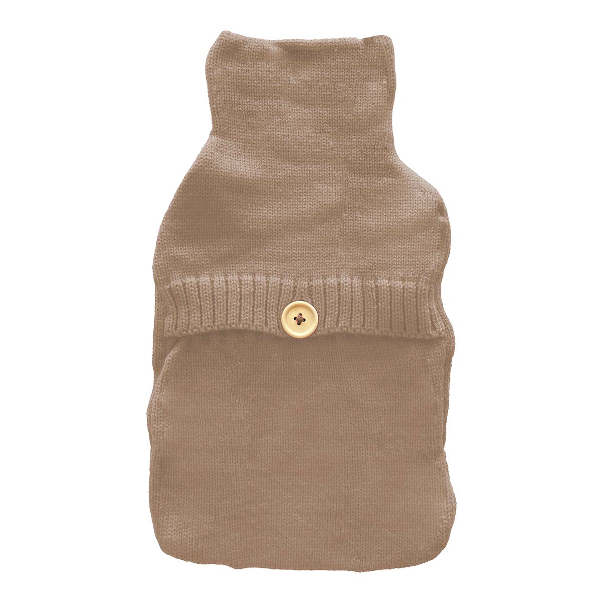 Funda para bolsa de agua caliente Botón El Corte Inglés - Beige Beige-1
