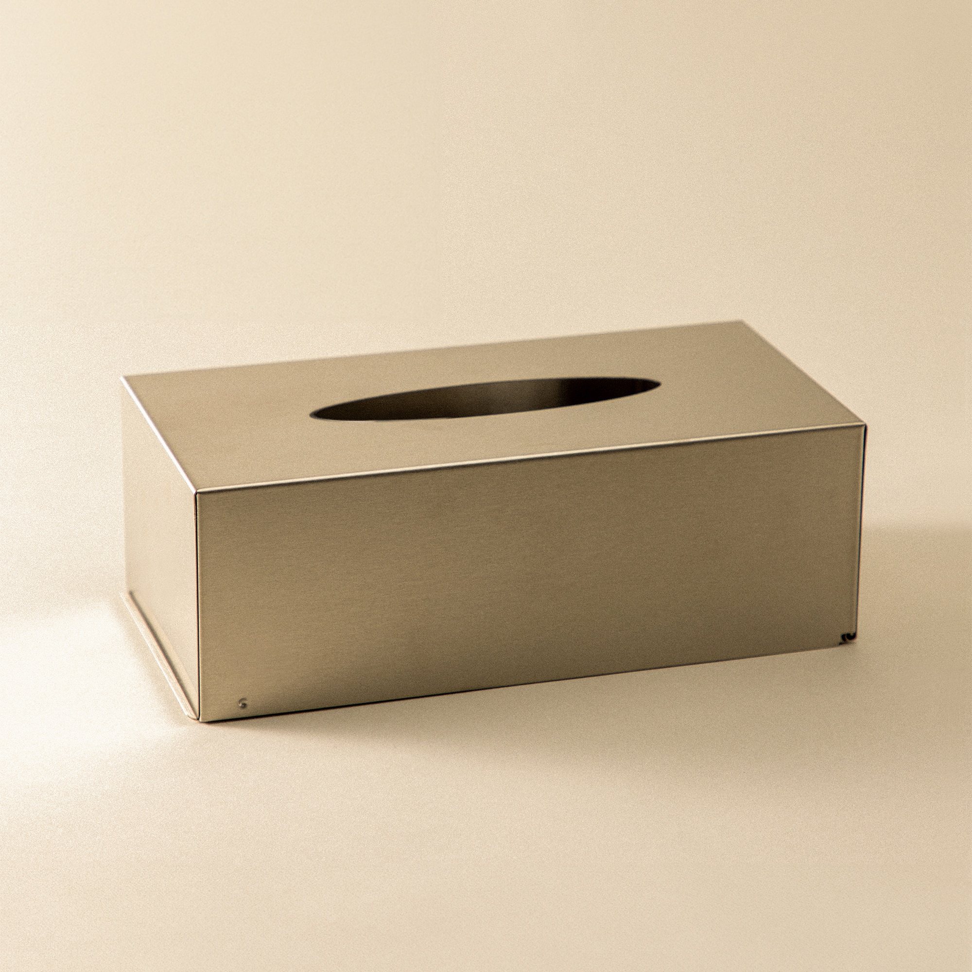 Imagen 0 de Caja para pañuelos de acero inoxidable Architect S+ Cosmic Acero mate