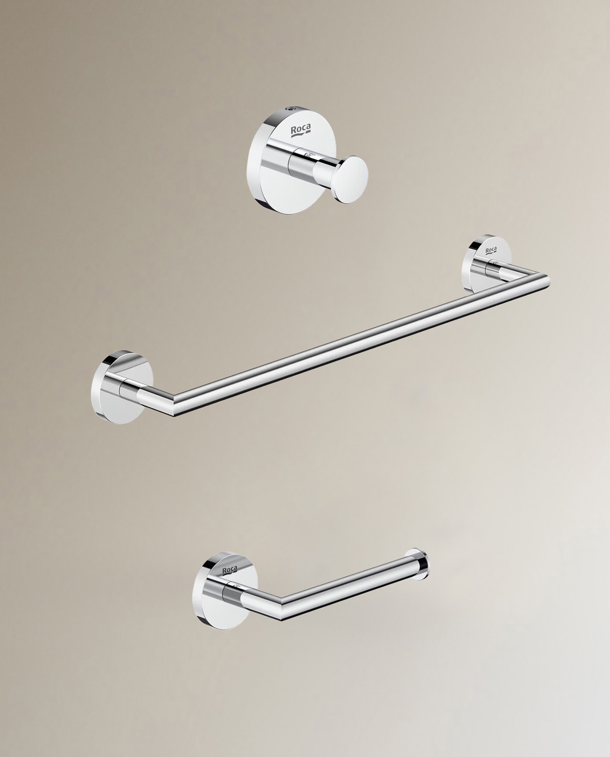 Colección de accesorios de baño Hotels Round Roca 1