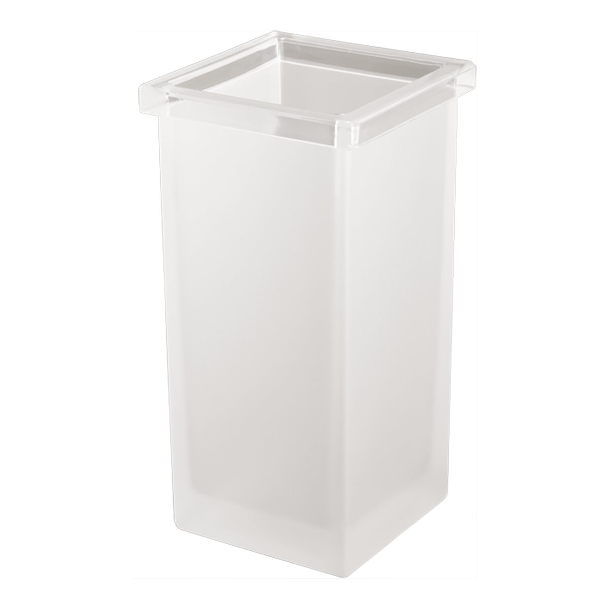 Beltrán - Repuesto de vaso escobillero cuadrado de cristal Beltrán.