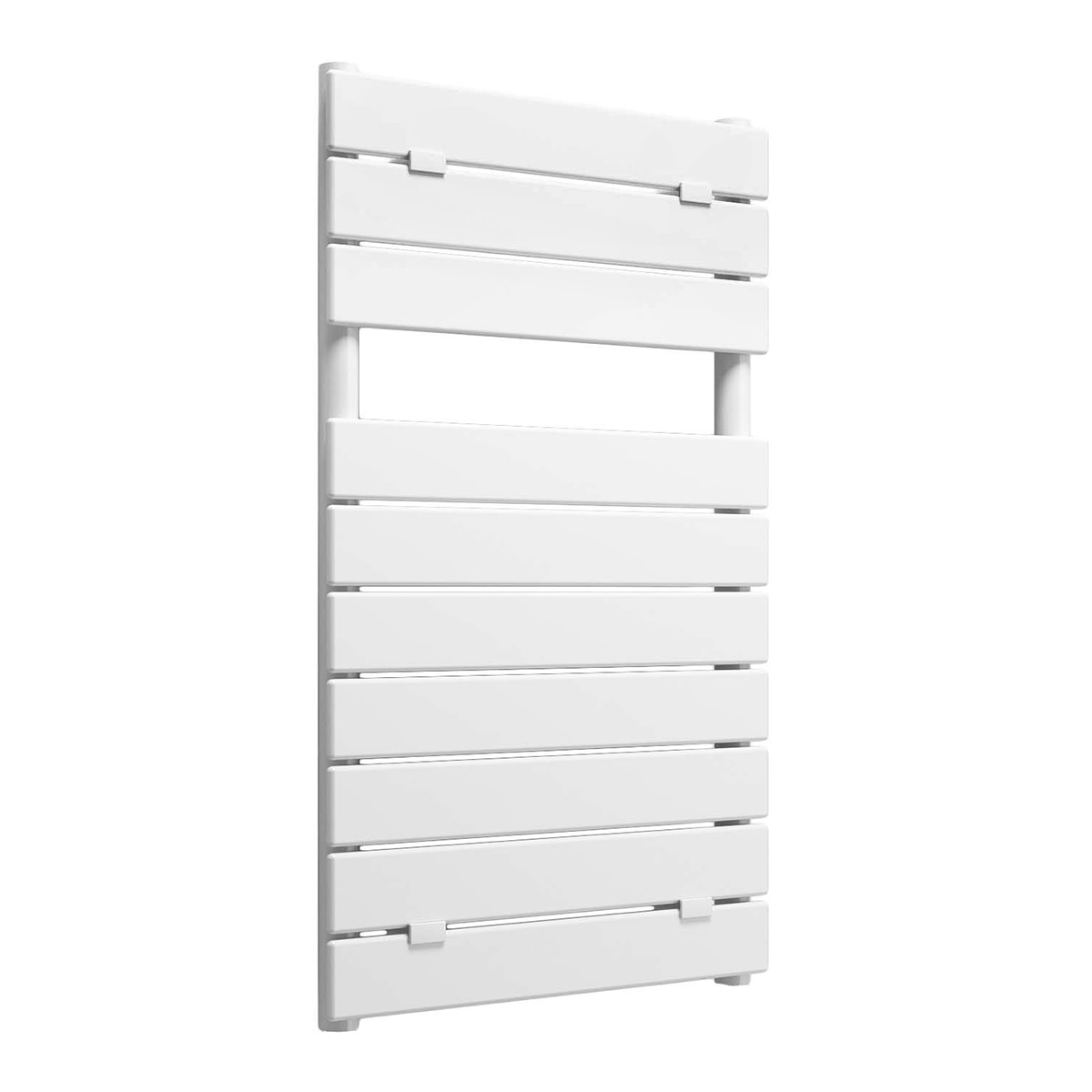 Toallero decorativo de agua caliente Atlas Fácula - Blanco Blanco-2