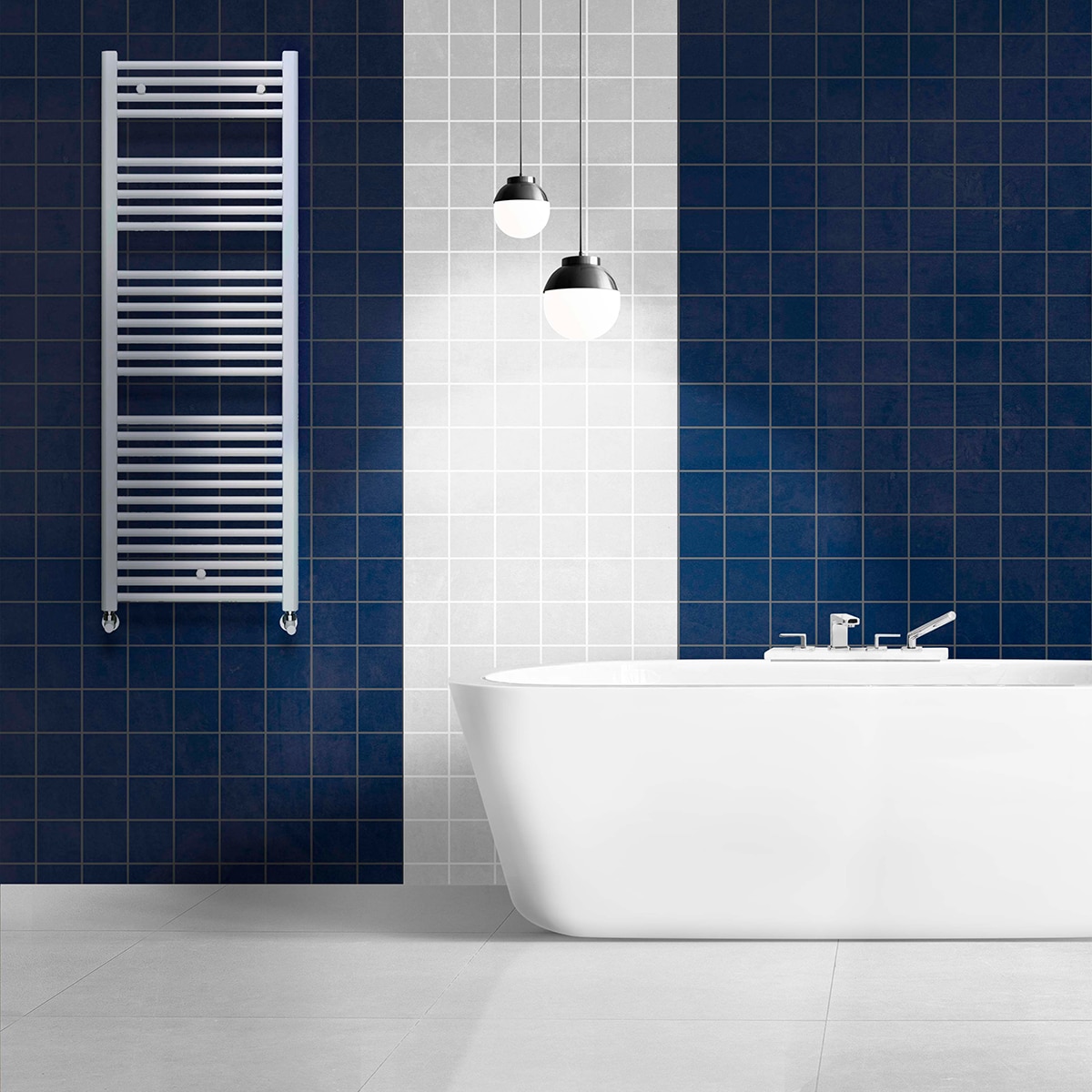 Toalheiro Radiador Ocean - 55 cm Branco-4