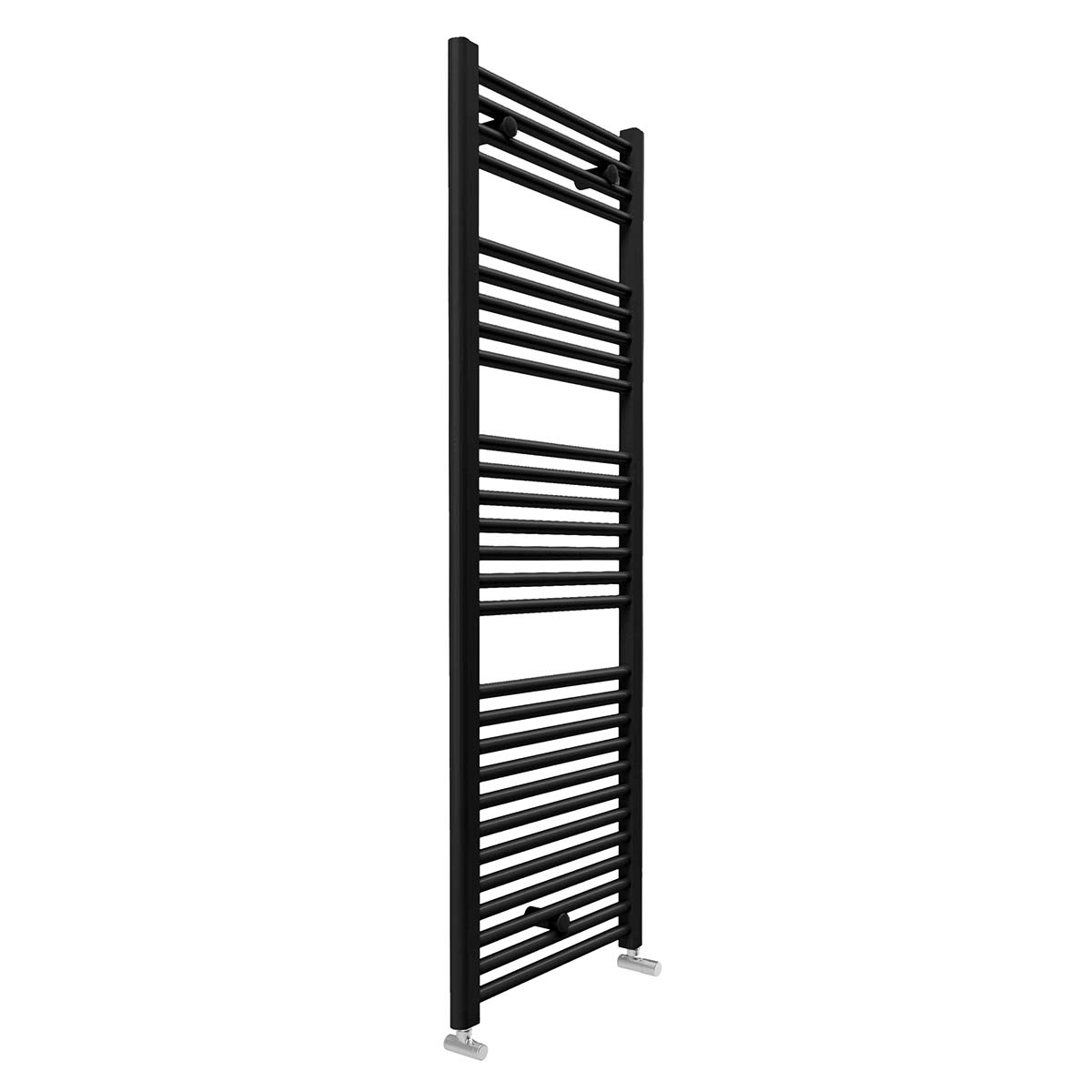Toallero radiador Ocean Fácula - Blanco 40 x 80,3 cm Negro-2