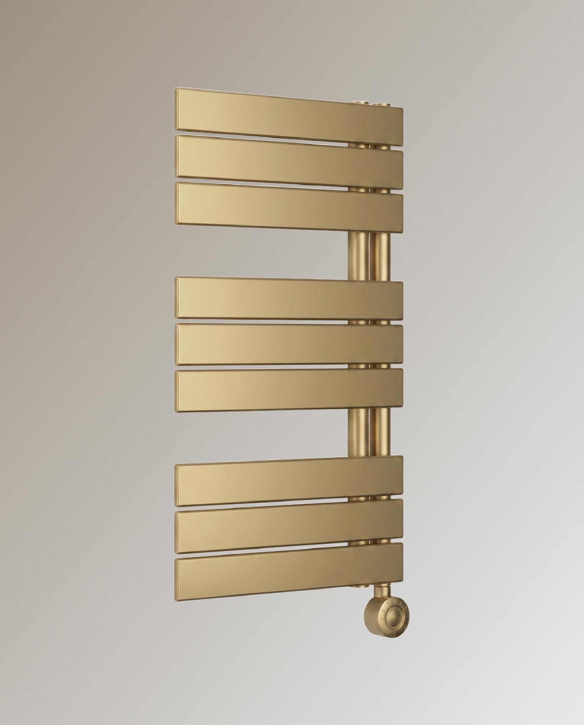 Imagem 0 de Toalheiro Elétrico de Casa de Banho E-ALBA 830x500 mm 400 W Acabamento Dourado Mate
