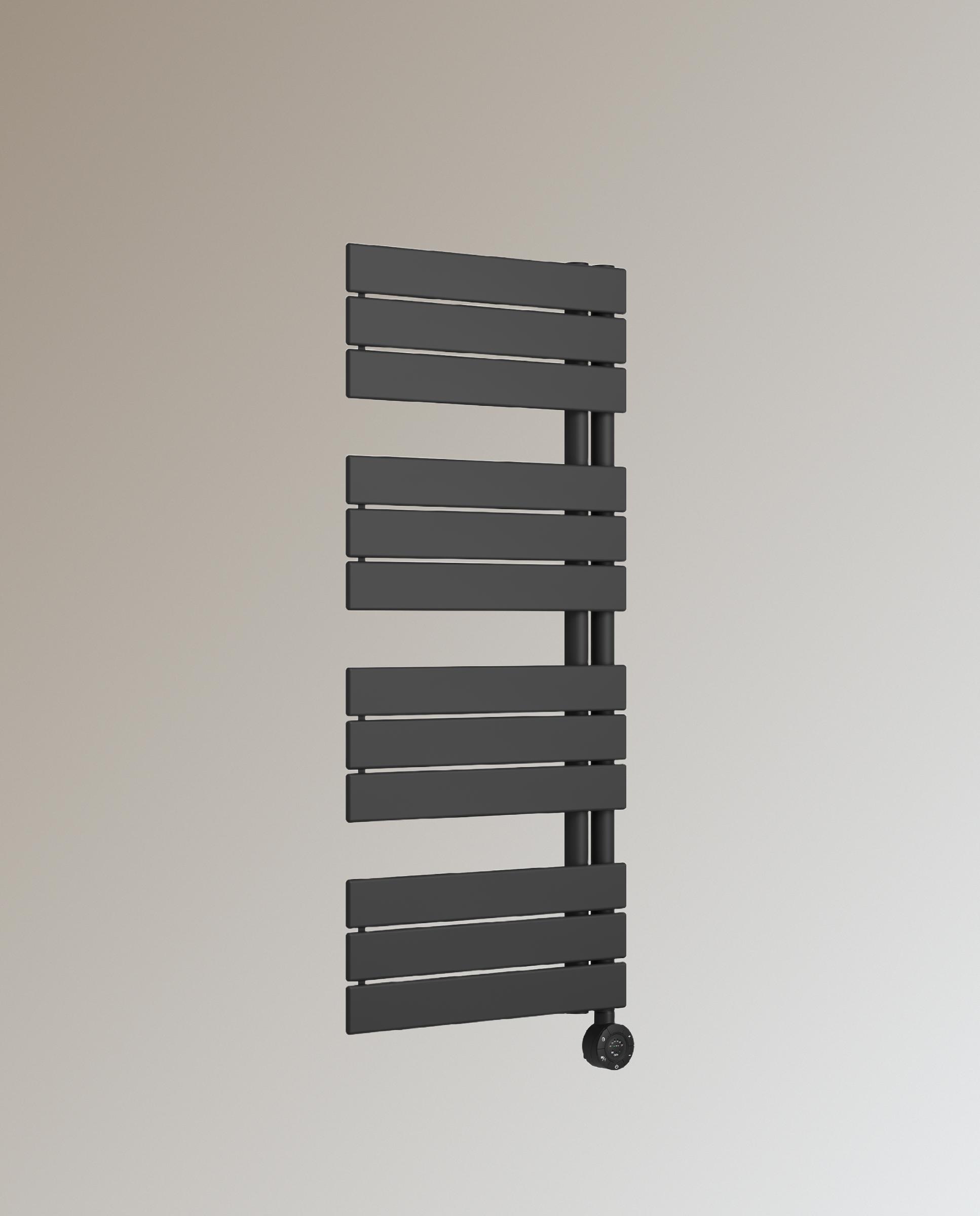 Imagem 0 de Toalheiro Elétrico de Casa de Banho E-ALBA 1130x500 mm 500 W Acabamento Preto Mate