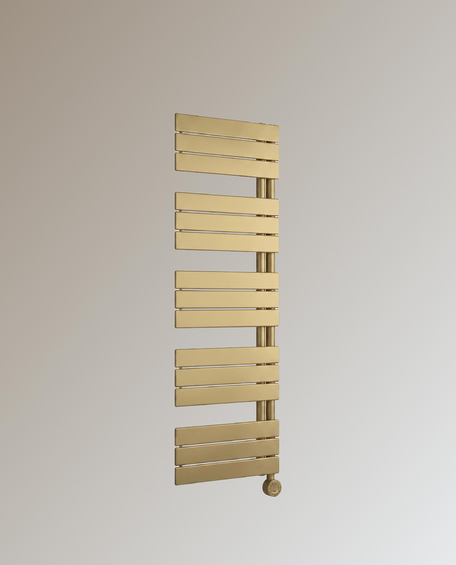 Imagem 0 de Toalheiro Elétrico de Casa de Banho E-ALBA 1430x500 mm 600 W Acabamento Dourado Mate