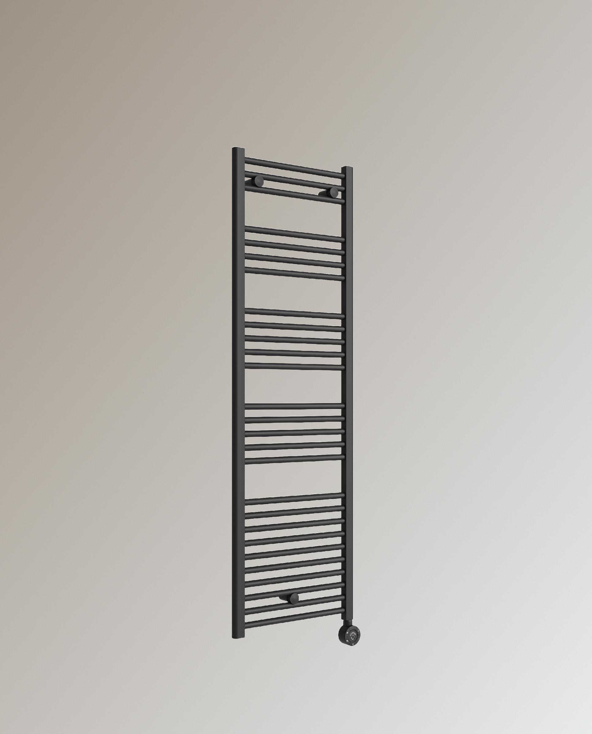Imagem 0 de Toalheiro Elétrico de Casa de Banho E-Bormio 1600x500mm 750W Acabamento Preto Mate