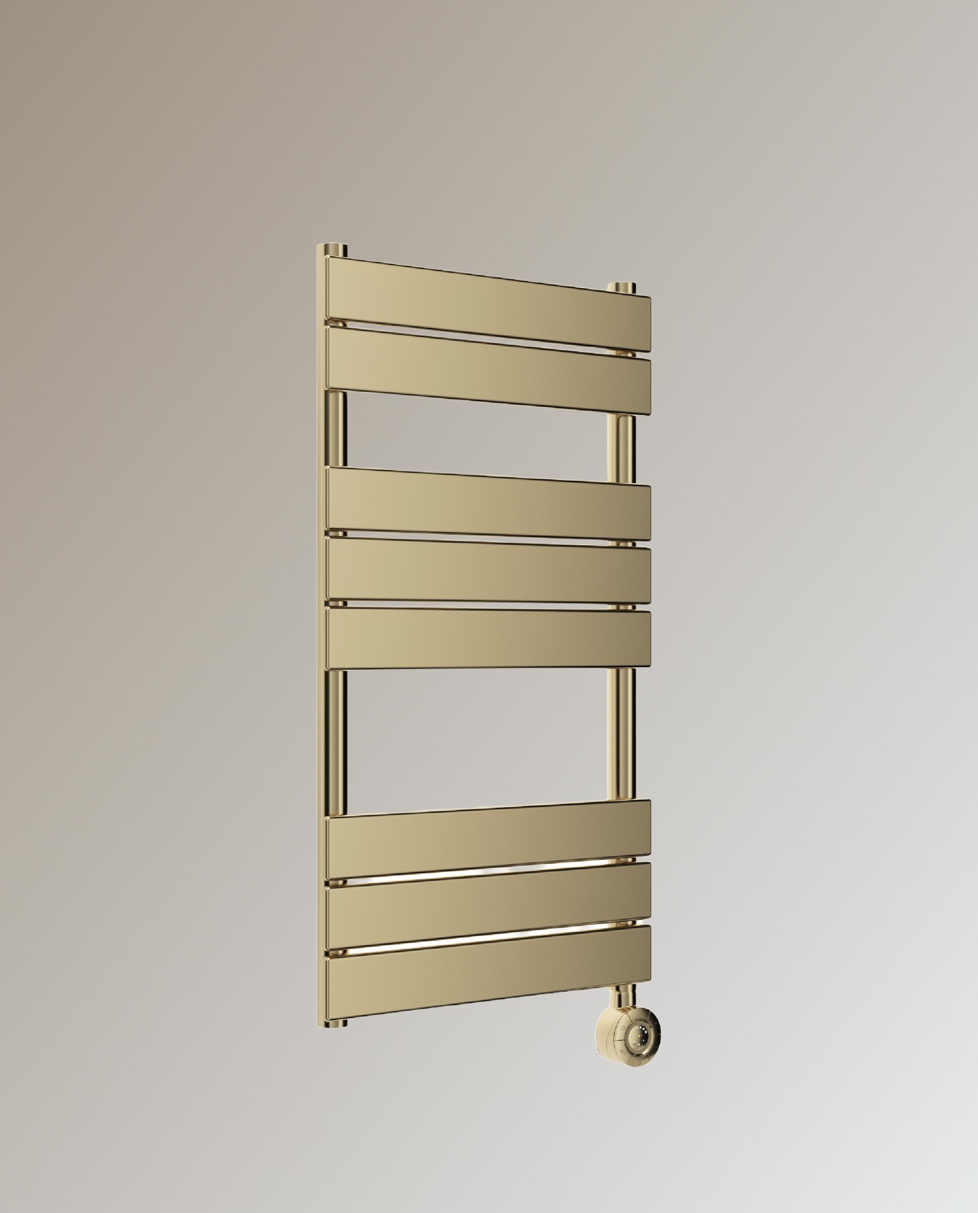 Imagem 0 de Toalheiro Elétrico de Casa de Banho E-Egadi 800x500mm 300W Acabamento Ouro Mate