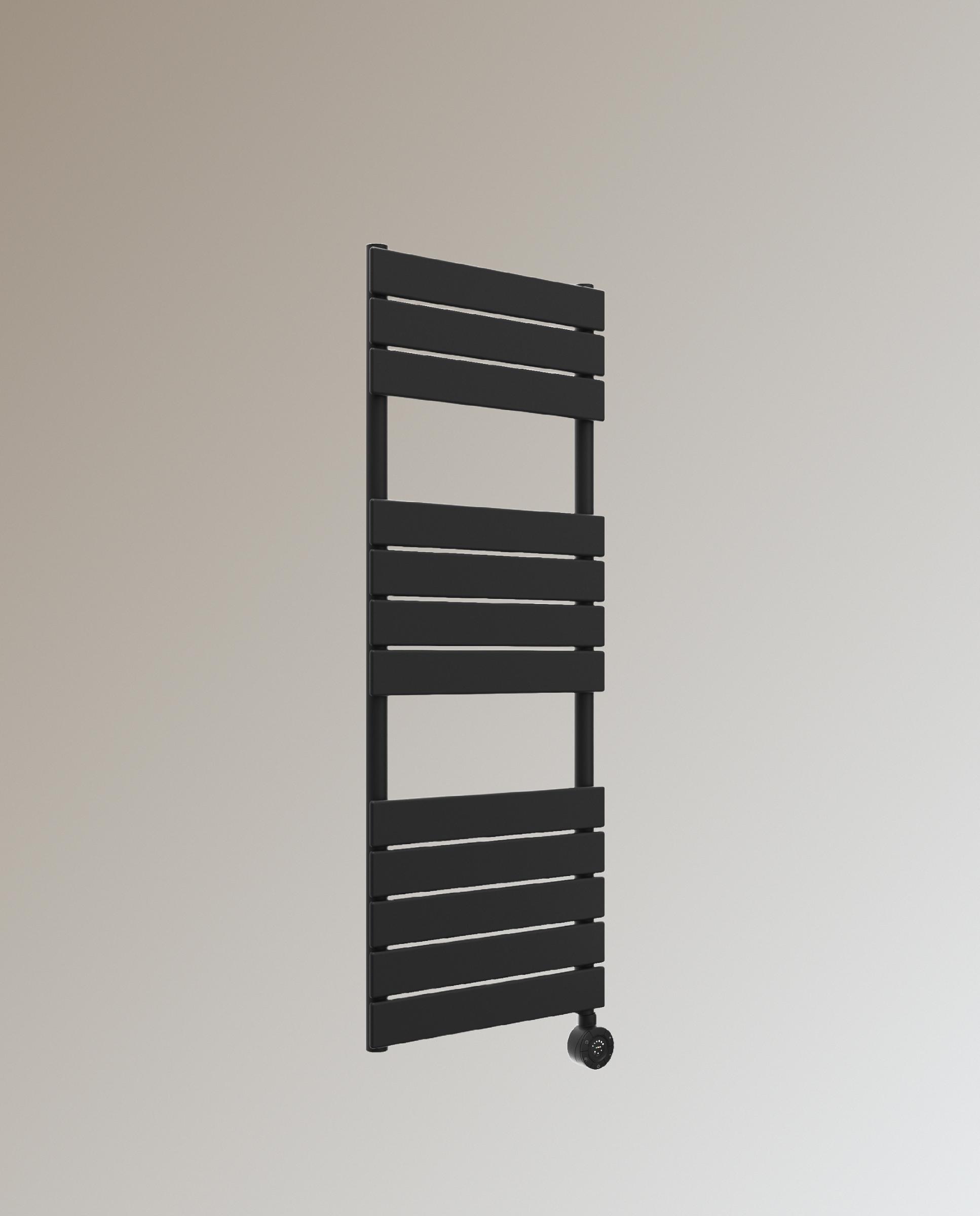 Imagem 0 de Toalheiro Elétrico de Casa de Banho E-Egadi 1200x500mm 500W Acabamento Preto Mate