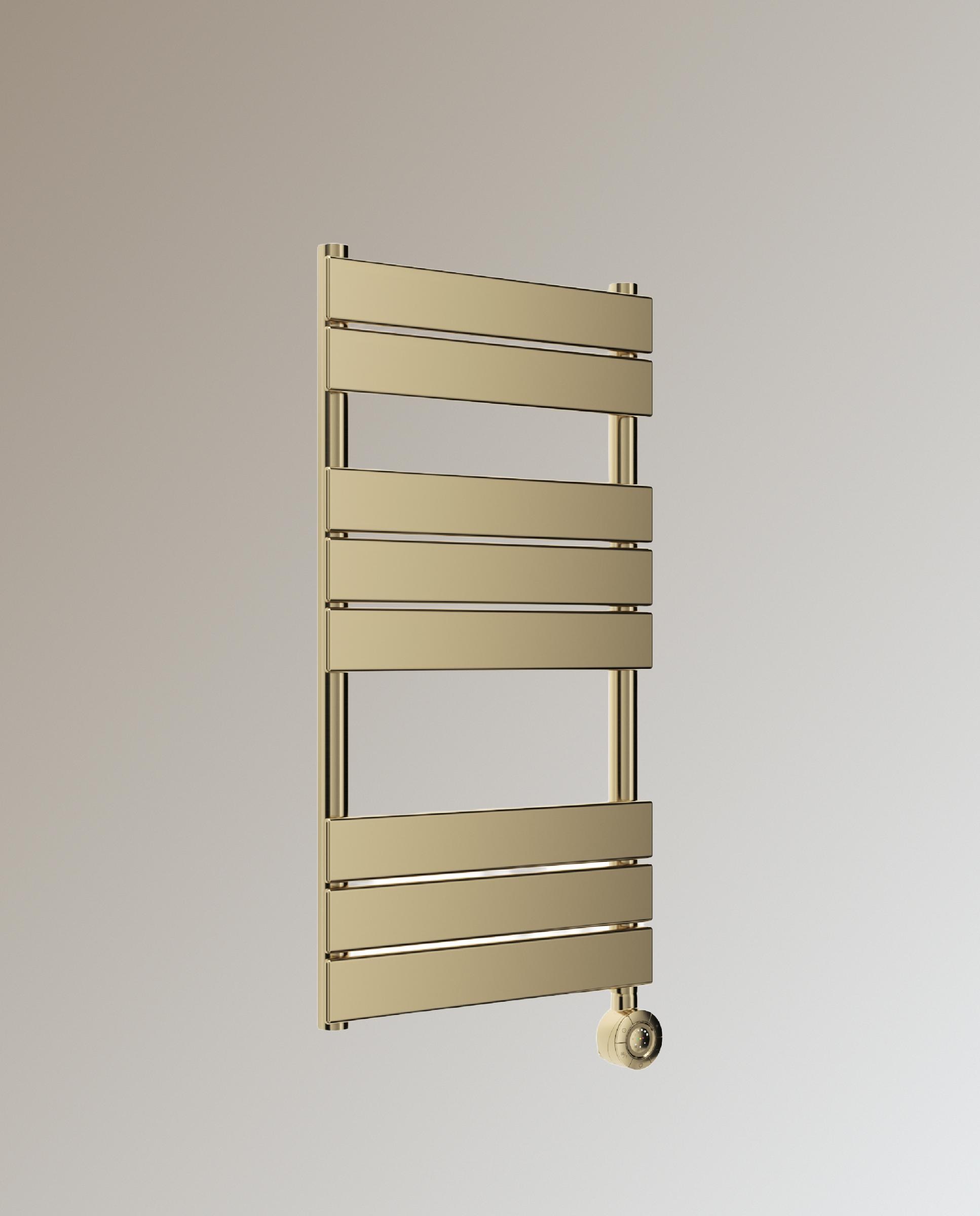 Imagem 0 de Toalheiro Elétrico de Casa de Banho E-Egadi 1200x500mm 500W Acabamento Ouro Mate