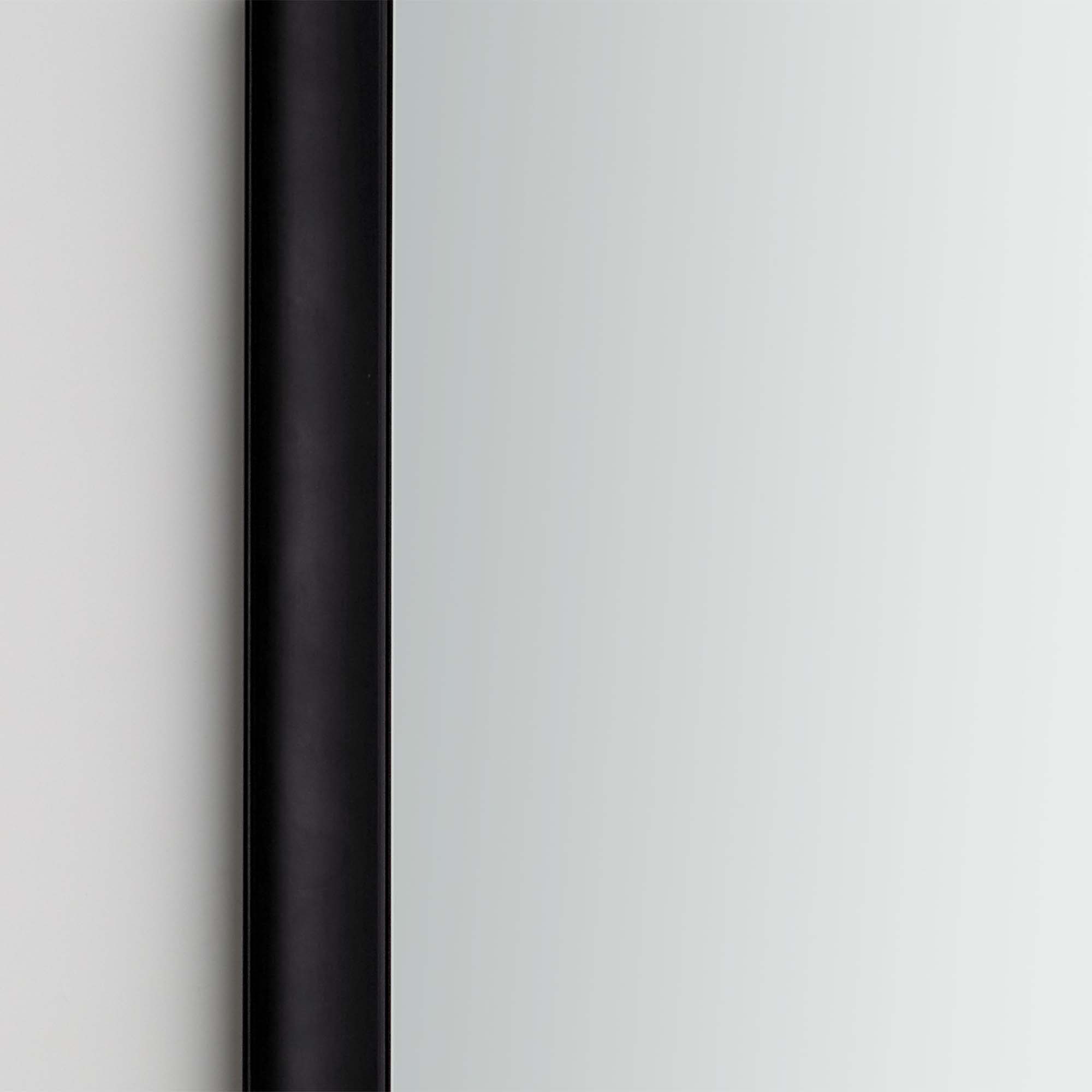 Imagen 2 de Mampara de ducha frontal Newglass-V8 NG-206 Profiltek - Negro mate De 63 a 90 cm Negro mate