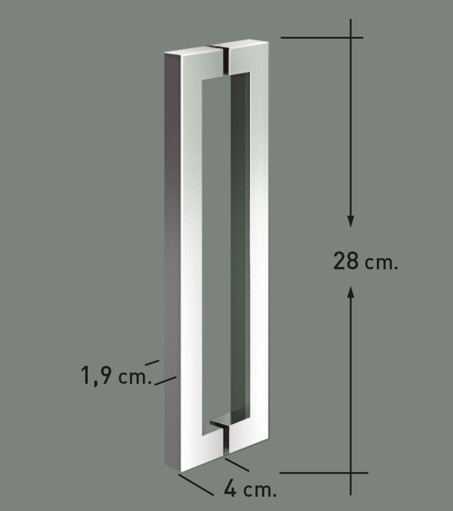 Imagen 6 de Mampara de ducha frontal Rotterdam 4P Ibermampara - Acero De 180,1 a 200 cm Acero