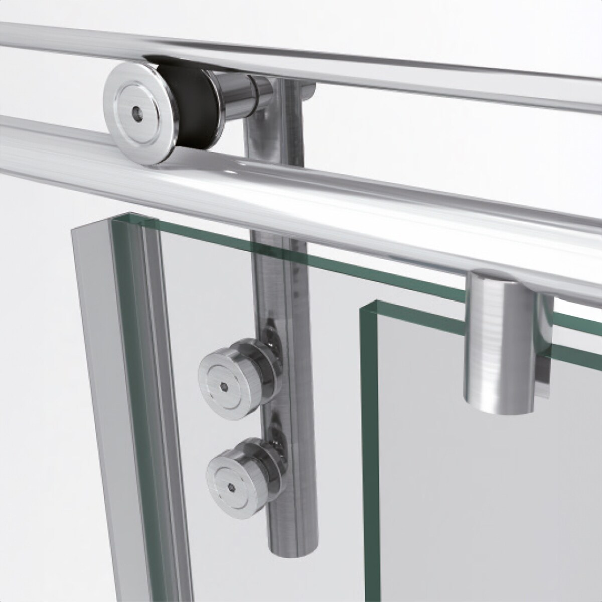 Mampara de ducha Rotterdam Angular Ibermampara Cristal-4