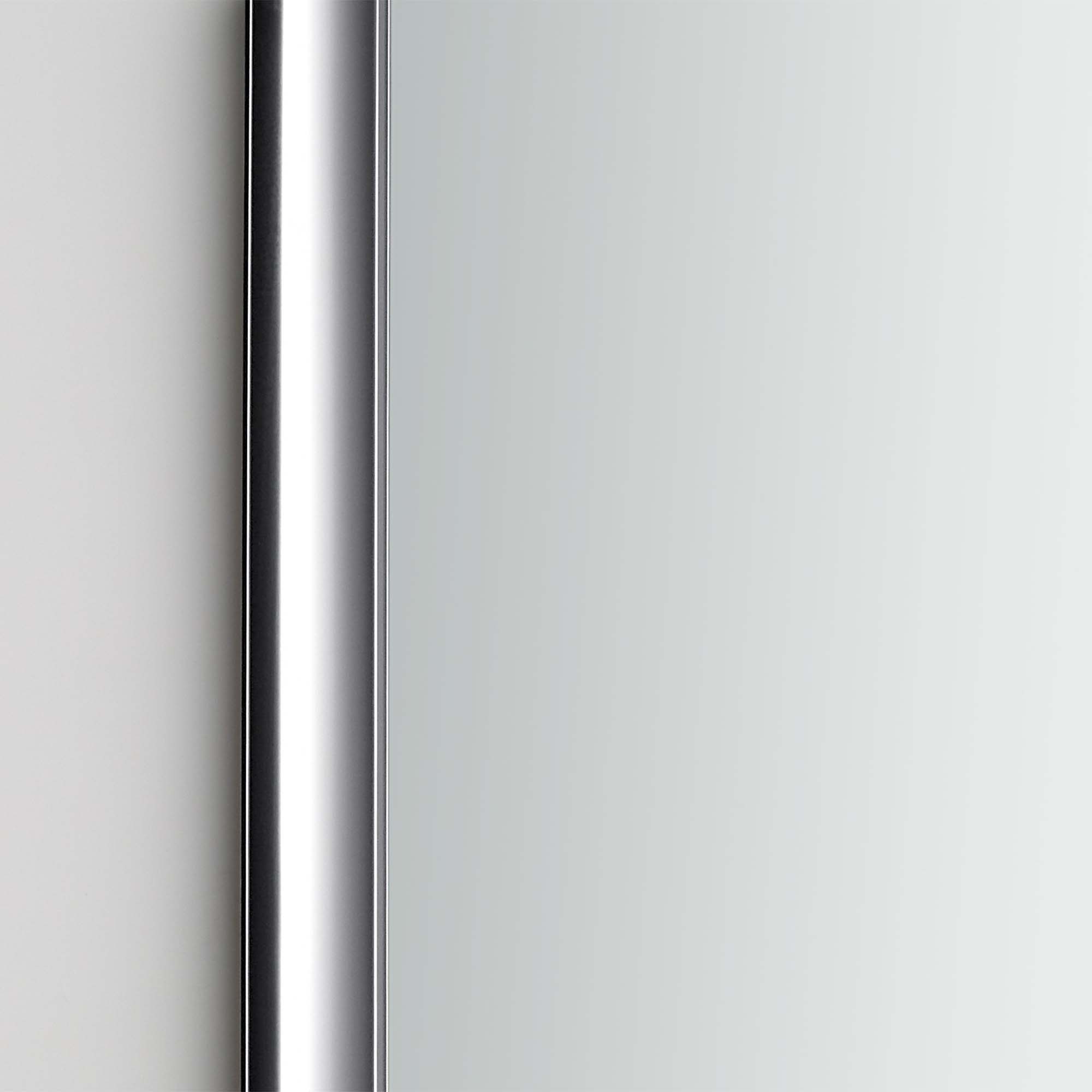 Mampara Ducha angular Newglass NG-213-V6 Profiltek Cromo-2