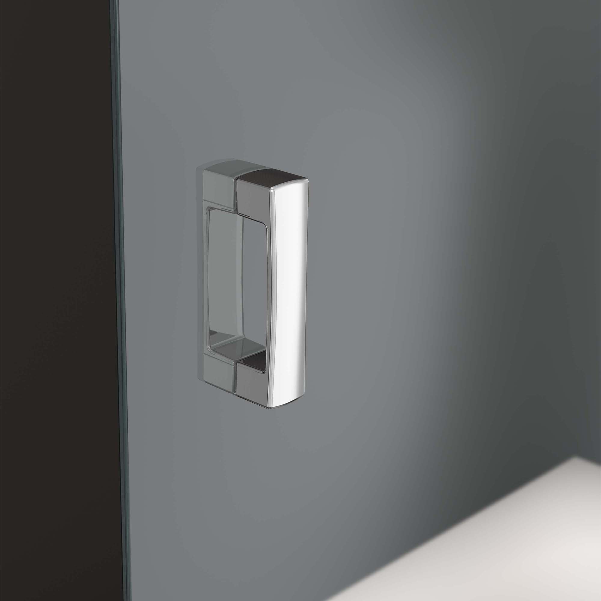 Mampara Ducha angular Newglass NG-220-V6 Profiltek - Cromo De 80 a 110 cm Cromo-3