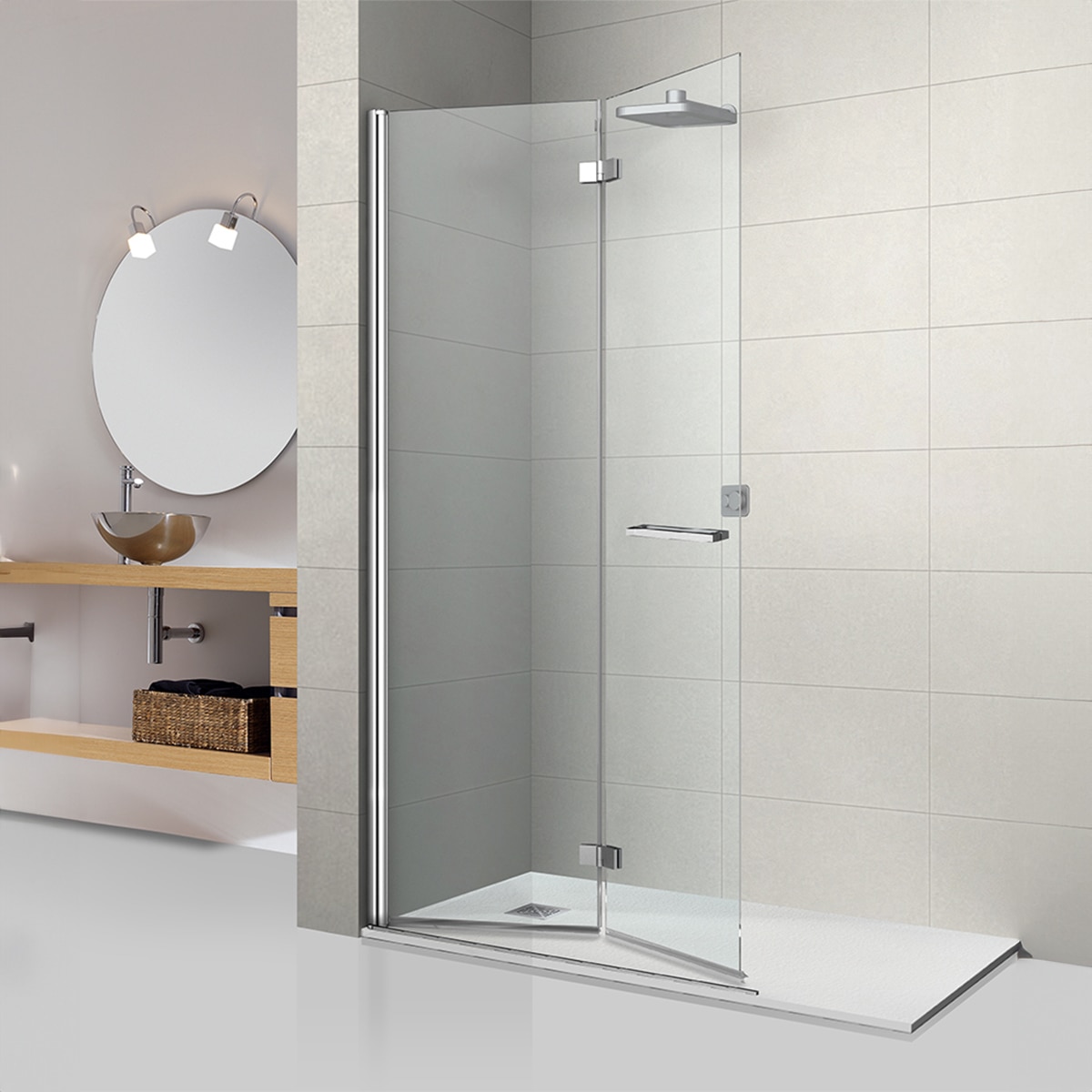 Imagen de Ibermampara Praga Sport mampara 6 mm 195 cm 🚿 en OfertitasTOP