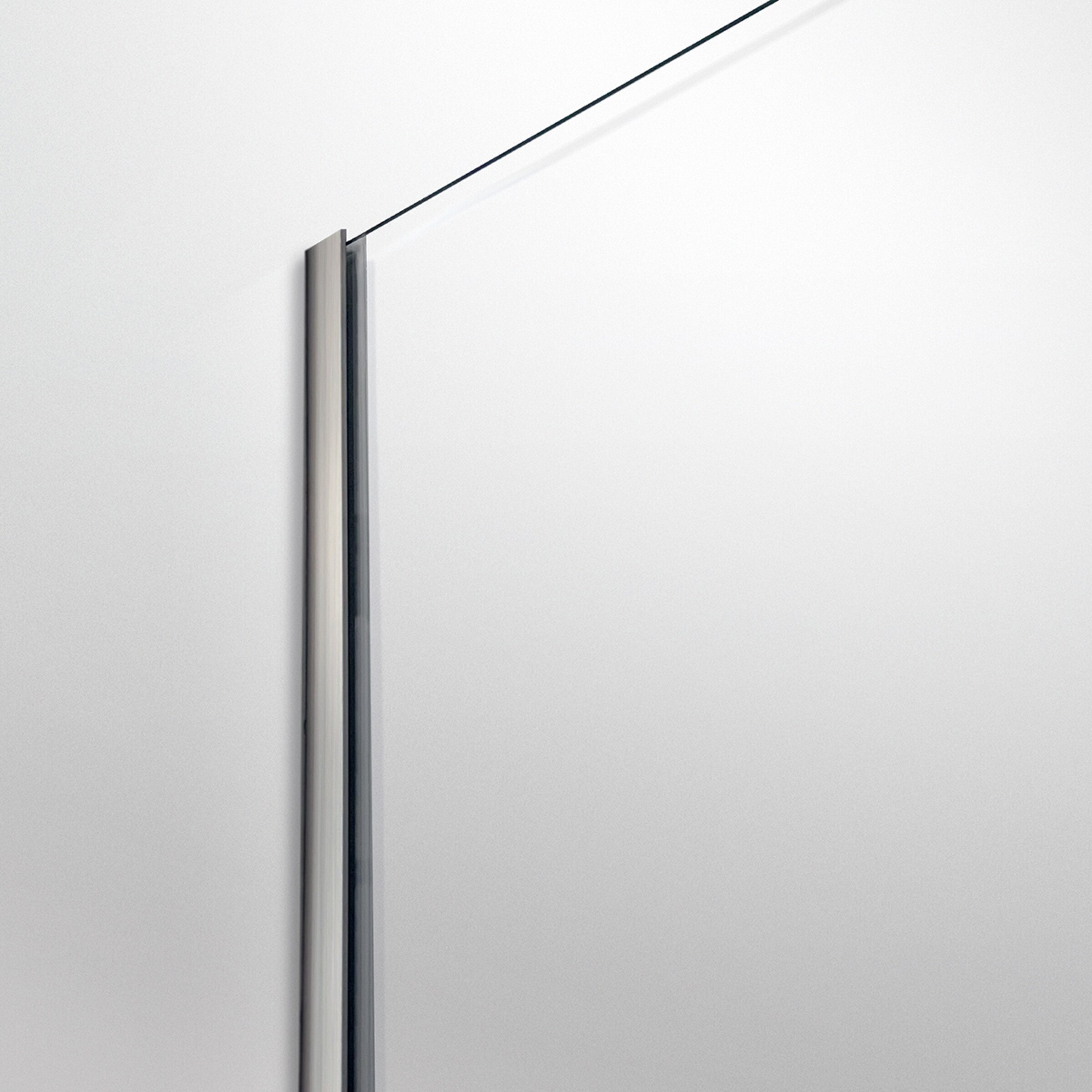 Panel fijo Ducha D4 Fly Izquierdo Duscholux - Platino De 60 a 100 cm Platino-2