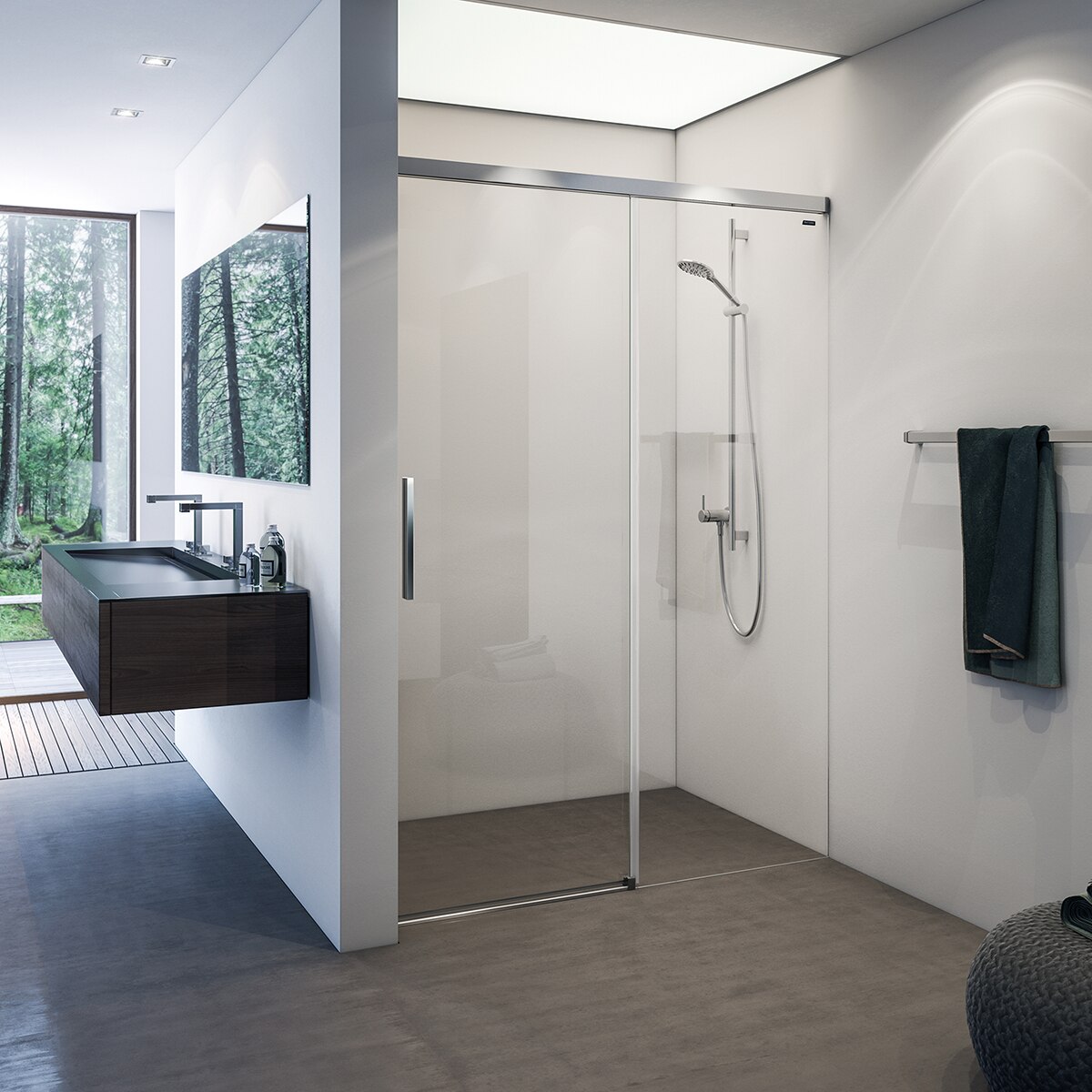 Imagen de Duscholux D5 Custom Mampara ducha 8 mm, 200 cm en OfertitasTOP