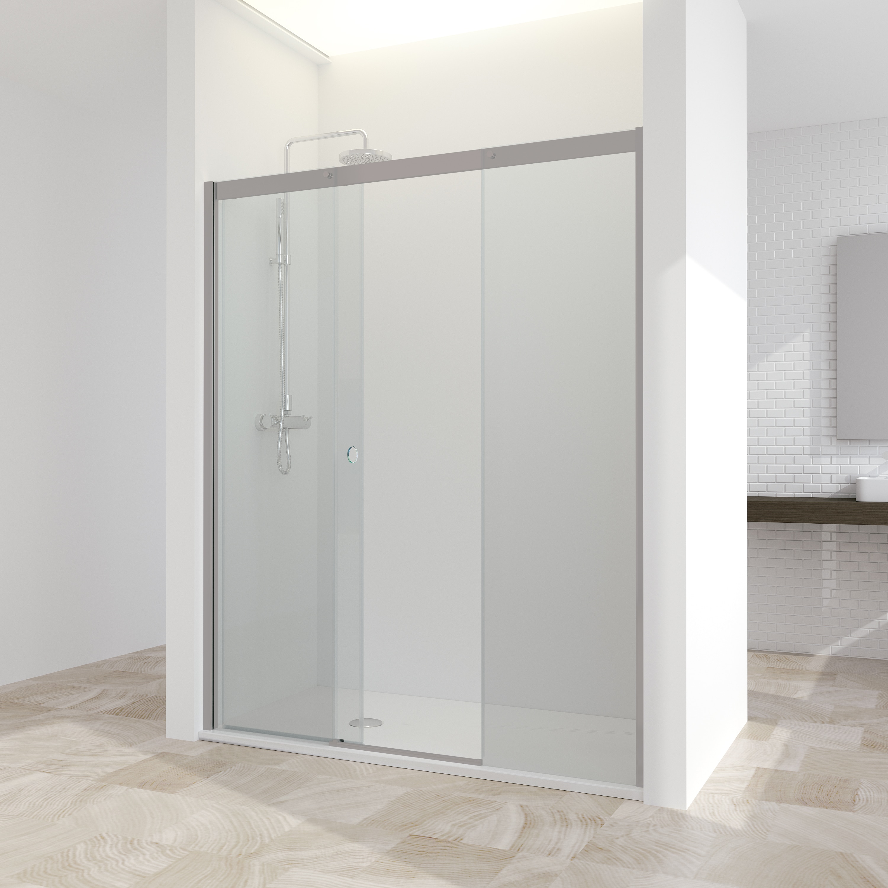 Imagen de Profiltek Vita VA-230 mampara ducha 8 mm, 195 cm en OfertitasTOP
