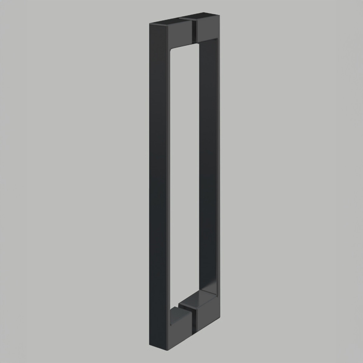 Mampara de ducha frontal Versalles 4P Ibermampara - Negro mate De 132 a 136 cm Negro mate-3
