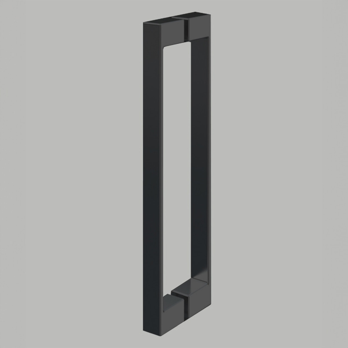 Mampara de bañera frontal Versalles 2P Ibermampara - Negro mate De 176,1 a 180 cm Negro mate-3