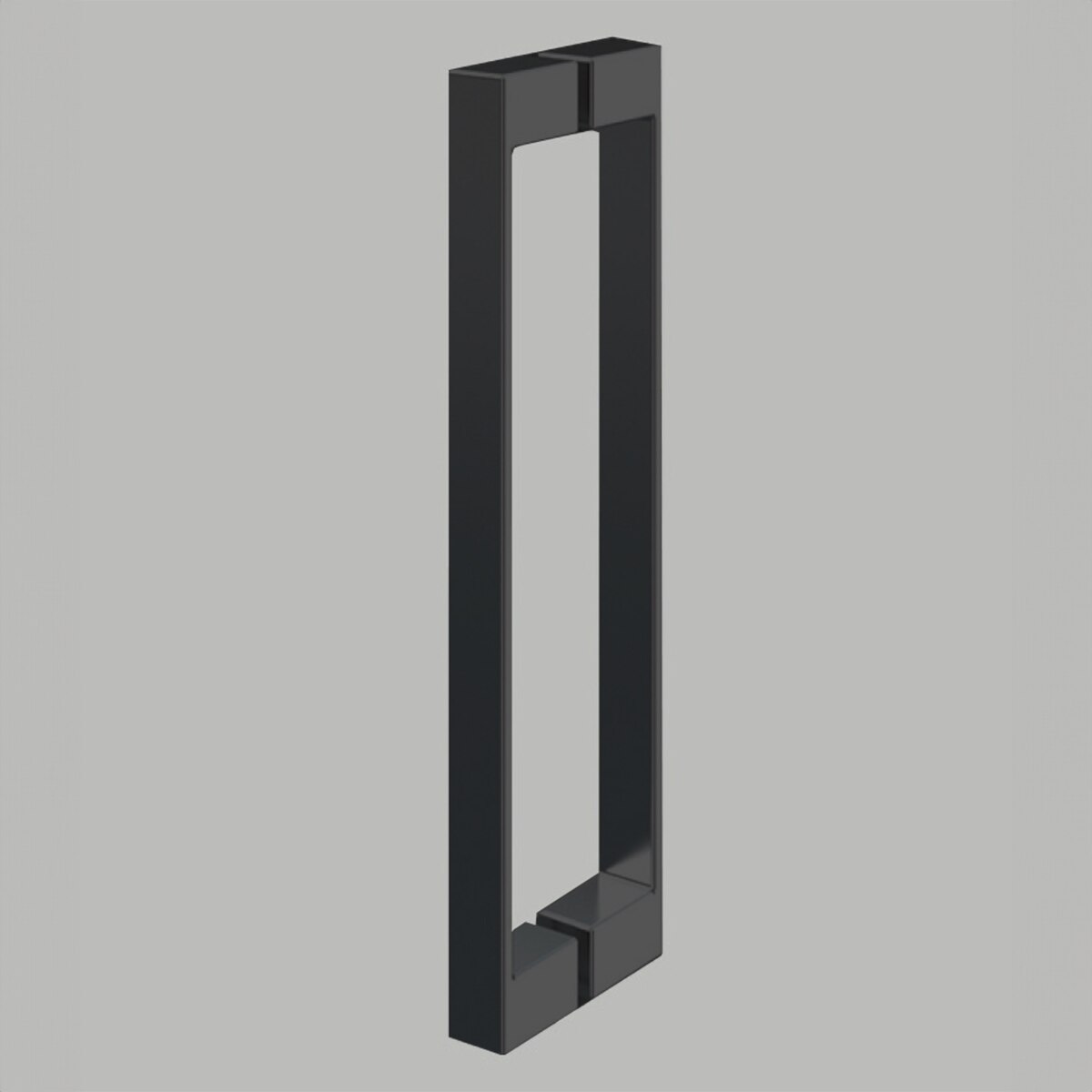 Mampara de bañera frontal Versalles 4P Ibermampara - Negro mate De 132 a 136 cm Negro mate-3
