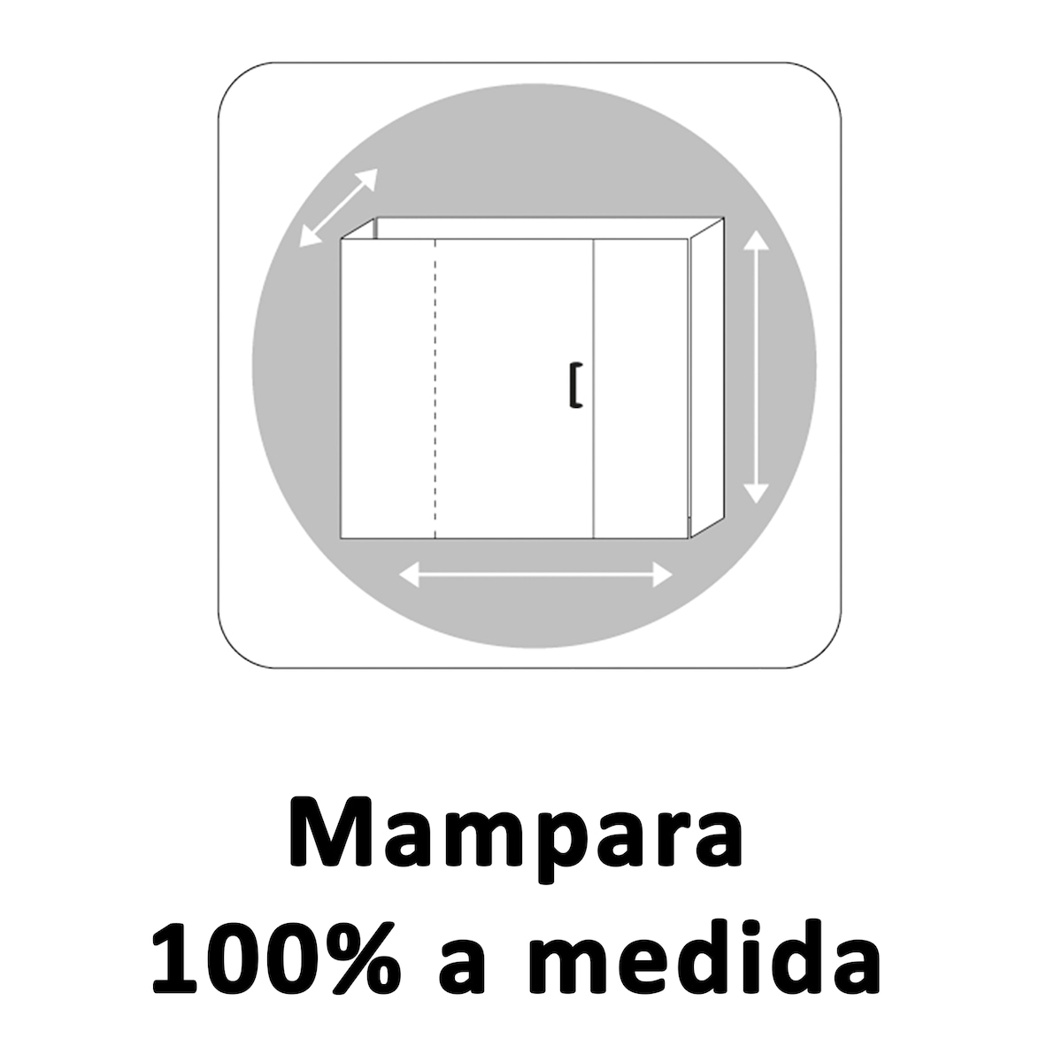 Mampara de ducha angular 2PL Bristol Ibermampara Cromo-6