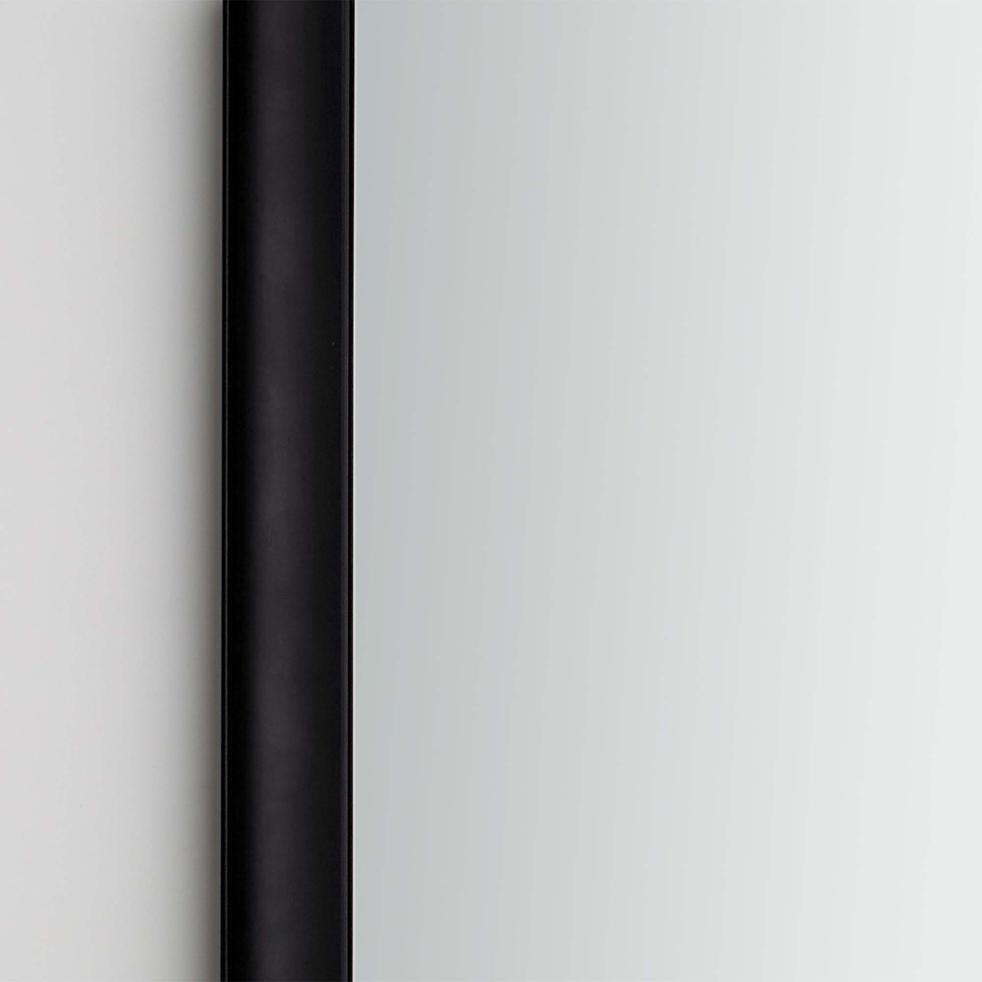 Imagen 2 de Mampara de ducha frontal Vanity VY-225 Profiltek - Negro mate De 135 a 140 cm Negro mate