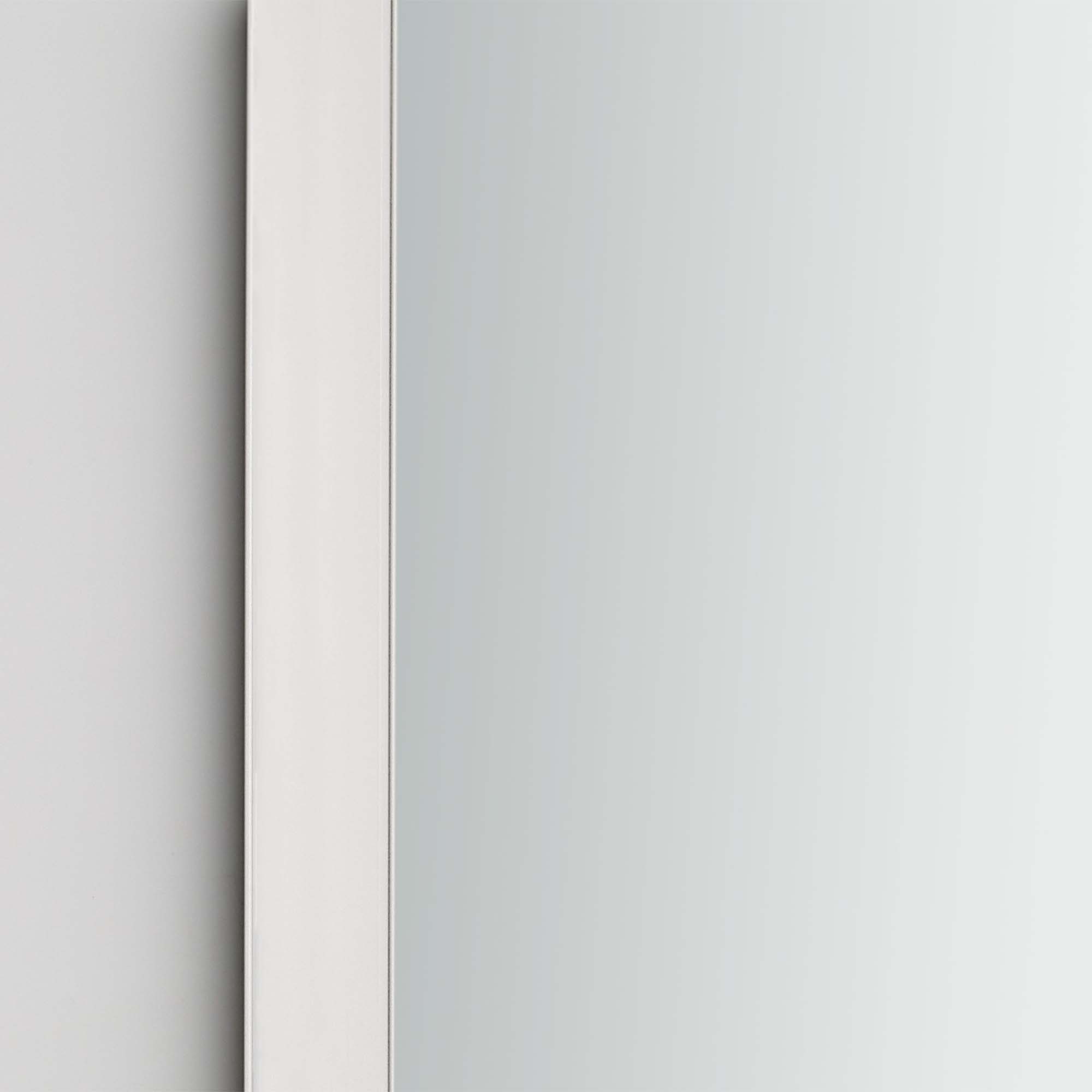 Imagen 2 de Mampara de ducha frontal Vanity VY-225 Profiltek - Blanco mate De 135 a 140 cm Blanco mate