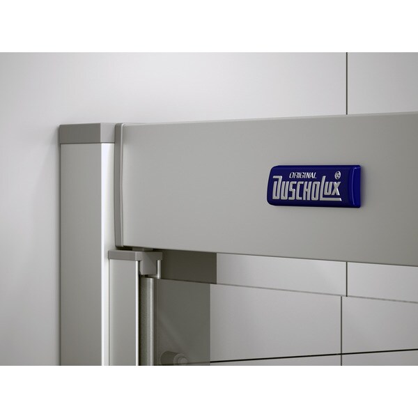 Mampara de bañera Duscholux Plus Evolution derecha V5S con tratamiento FeelNet 3D - Plata mate Mampara de 170,1 cm a 210 cm Plata mate-2