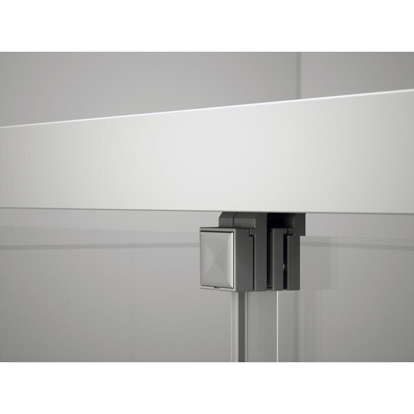 Mampara de bañera izquierda Plus Evolution Duscholux - Plata mate Mampara de 170,1 cm a 210 cm Plata mate-4