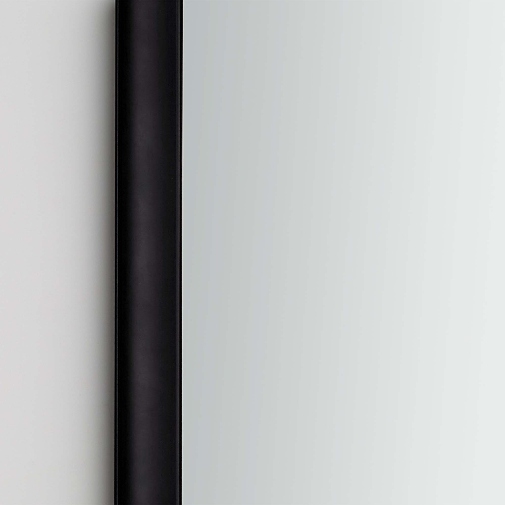 Imagen 2 de Mampara de ducha frontal Glam GL-206 Profiltek - Negro mate De 181 a 220 cm Negro mate