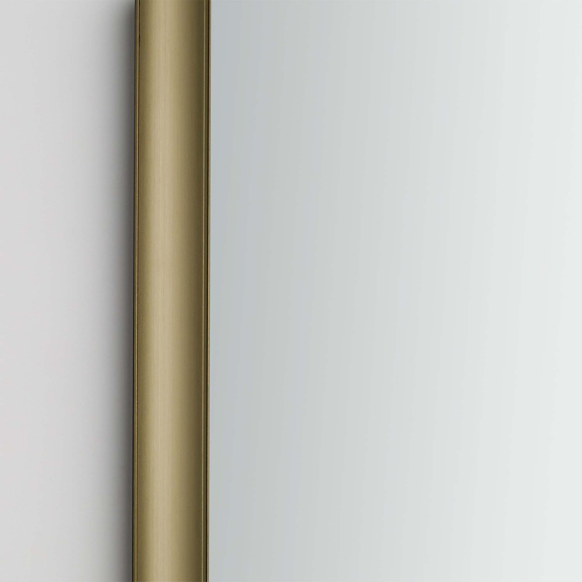 Imagen 2 de Mampara de ducha frontal Vanity VY-225 Profiltek - Oro mate De 135 a 140 cm Oro mate
