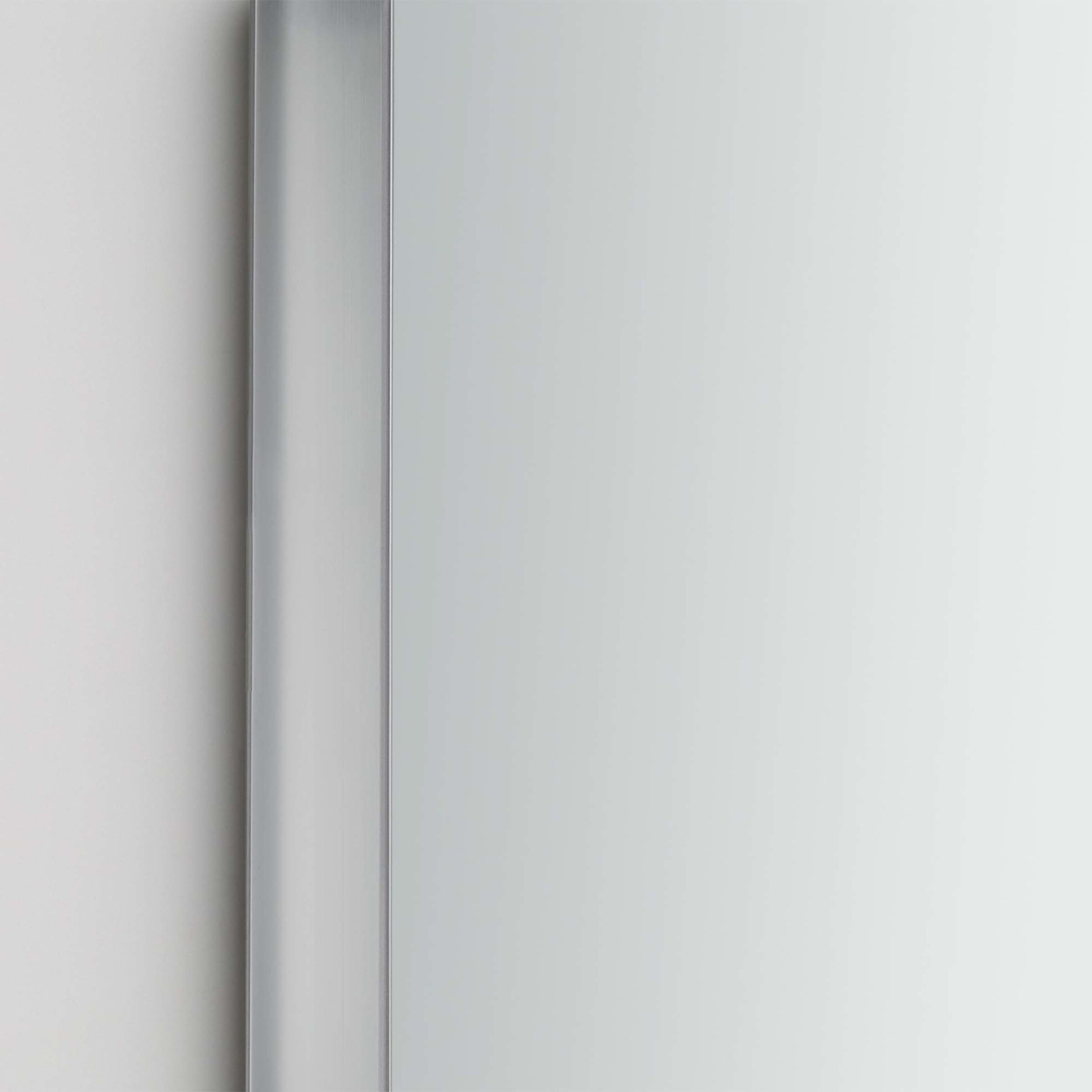 Mampara de ducha frontal Hit HI-225 Profiltek - Plata De 141 a 170 cm Plata-2